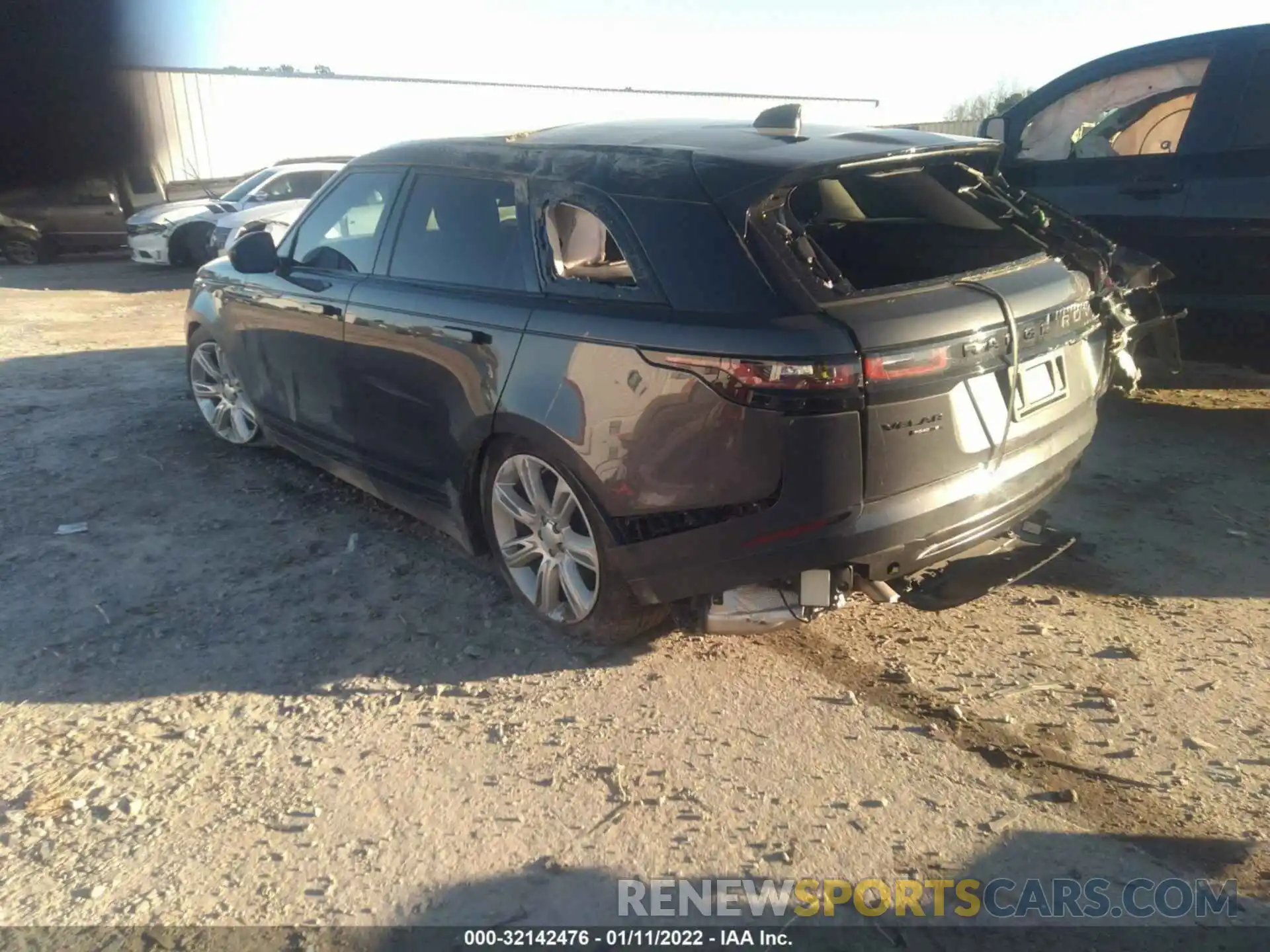 3 Photograph of a damaged car SALYB2FV6LA251611 LAND ROVER RANGE ROVER VELAR 2020