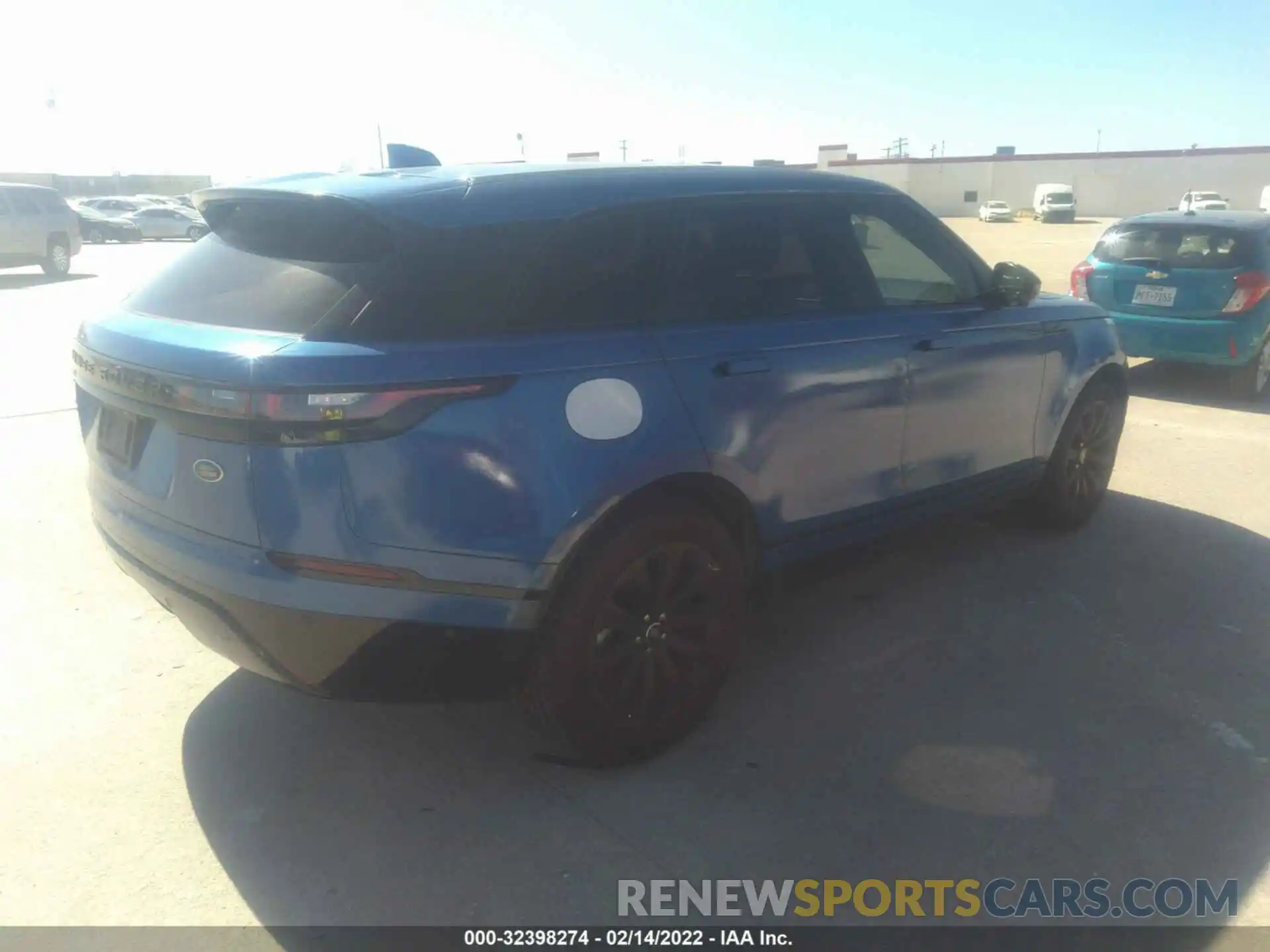 4 Photograph of a damaged car SALYK2EX0LA239103 LAND ROVER RANGE ROVER VELAR 2020