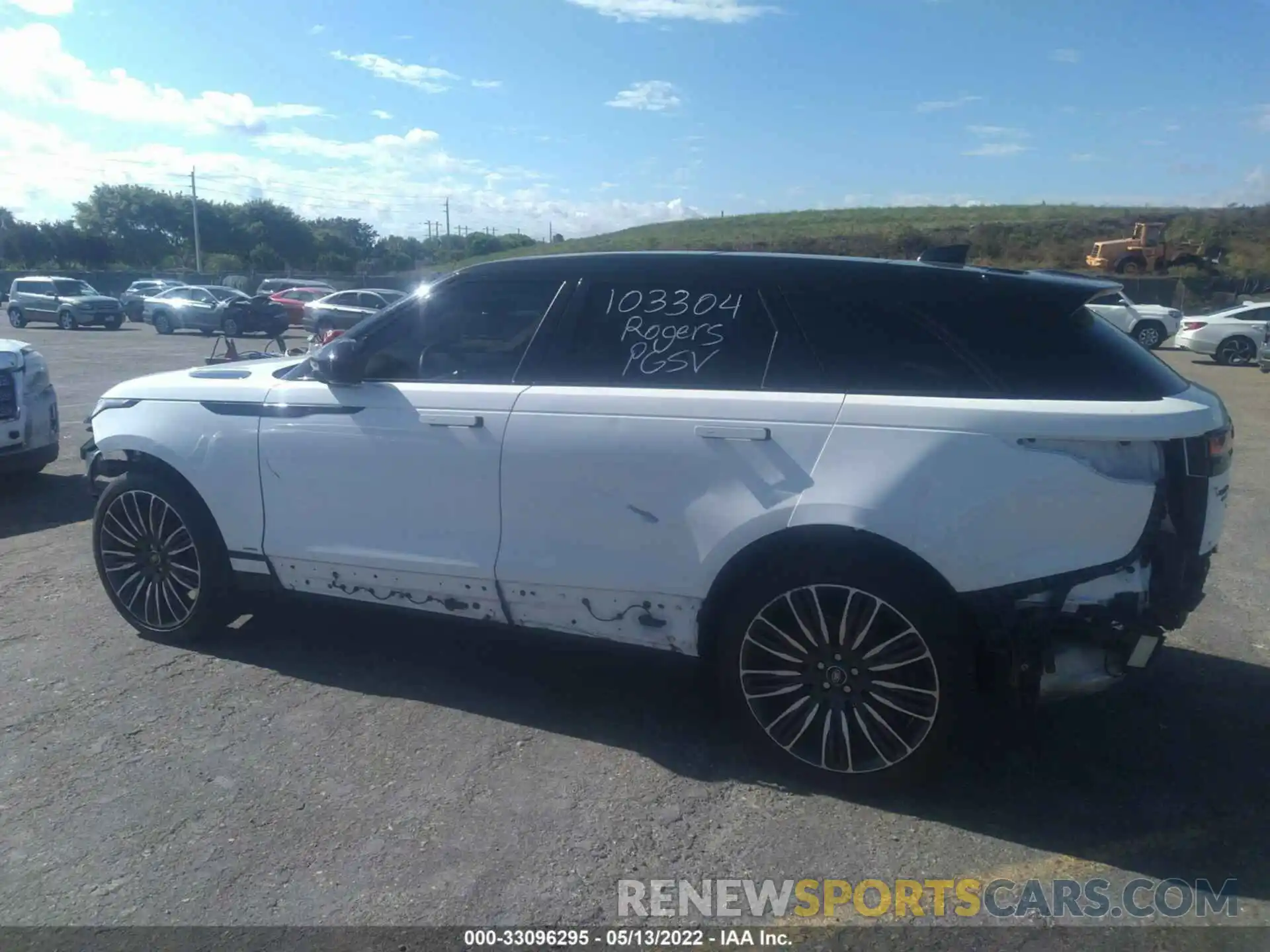 6 Photograph of a damaged car SALYK2EX0LA250571 LAND ROVER RANGE ROVER VELAR 2020