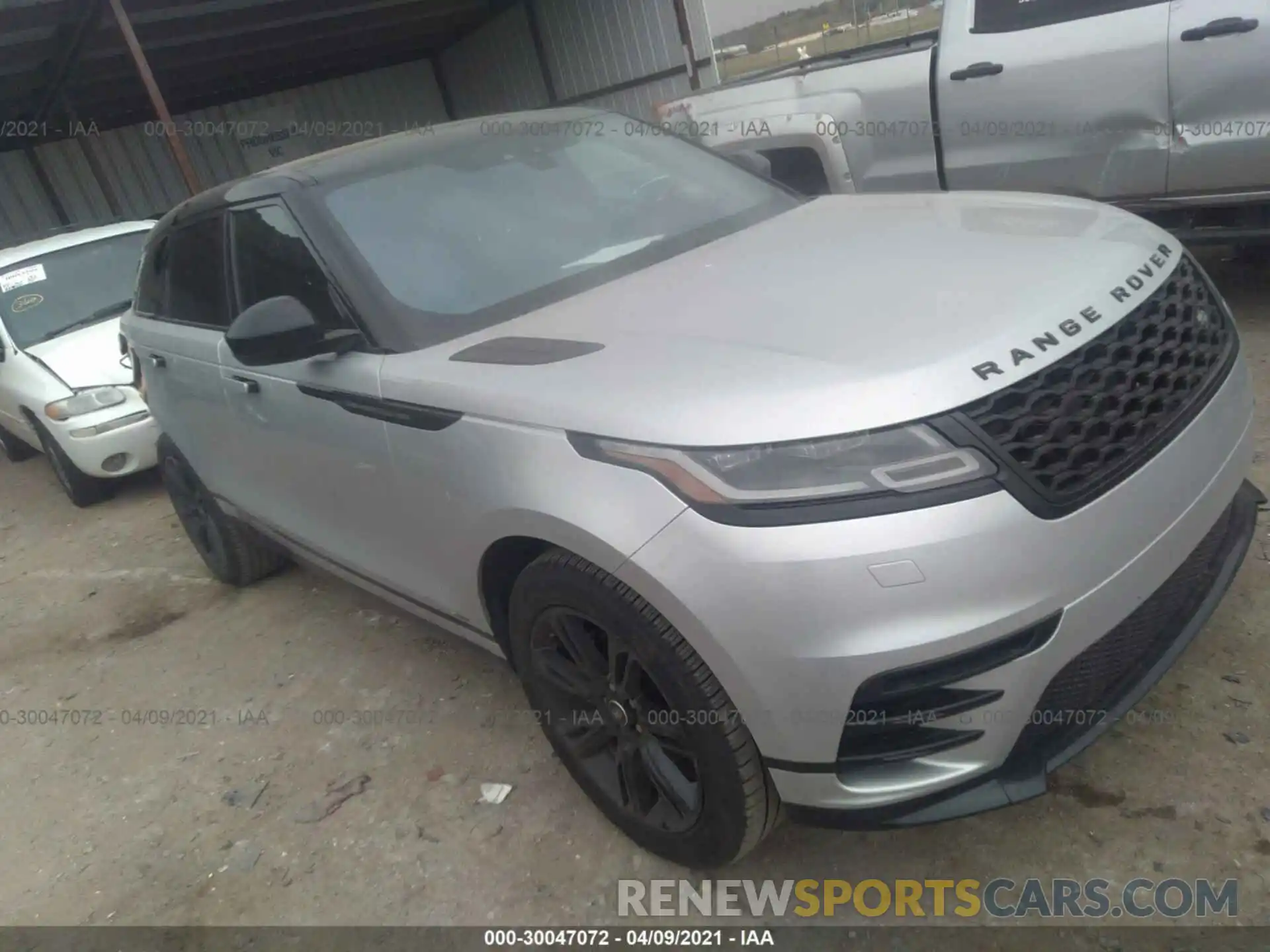 1 Photograph of a damaged car SALYK2EX0LA259531 LAND ROVER RANGE ROVER VELAR 2020