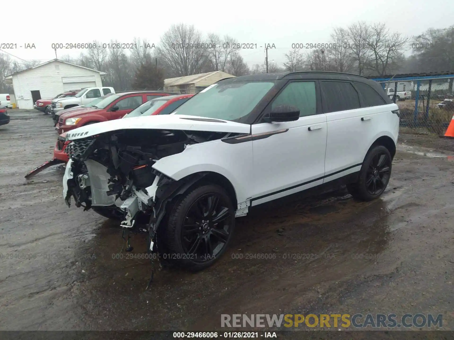 2 Photograph of a damaged car SALYK2EX0LA286762 LAND ROVER RANGE ROVER VELAR 2020