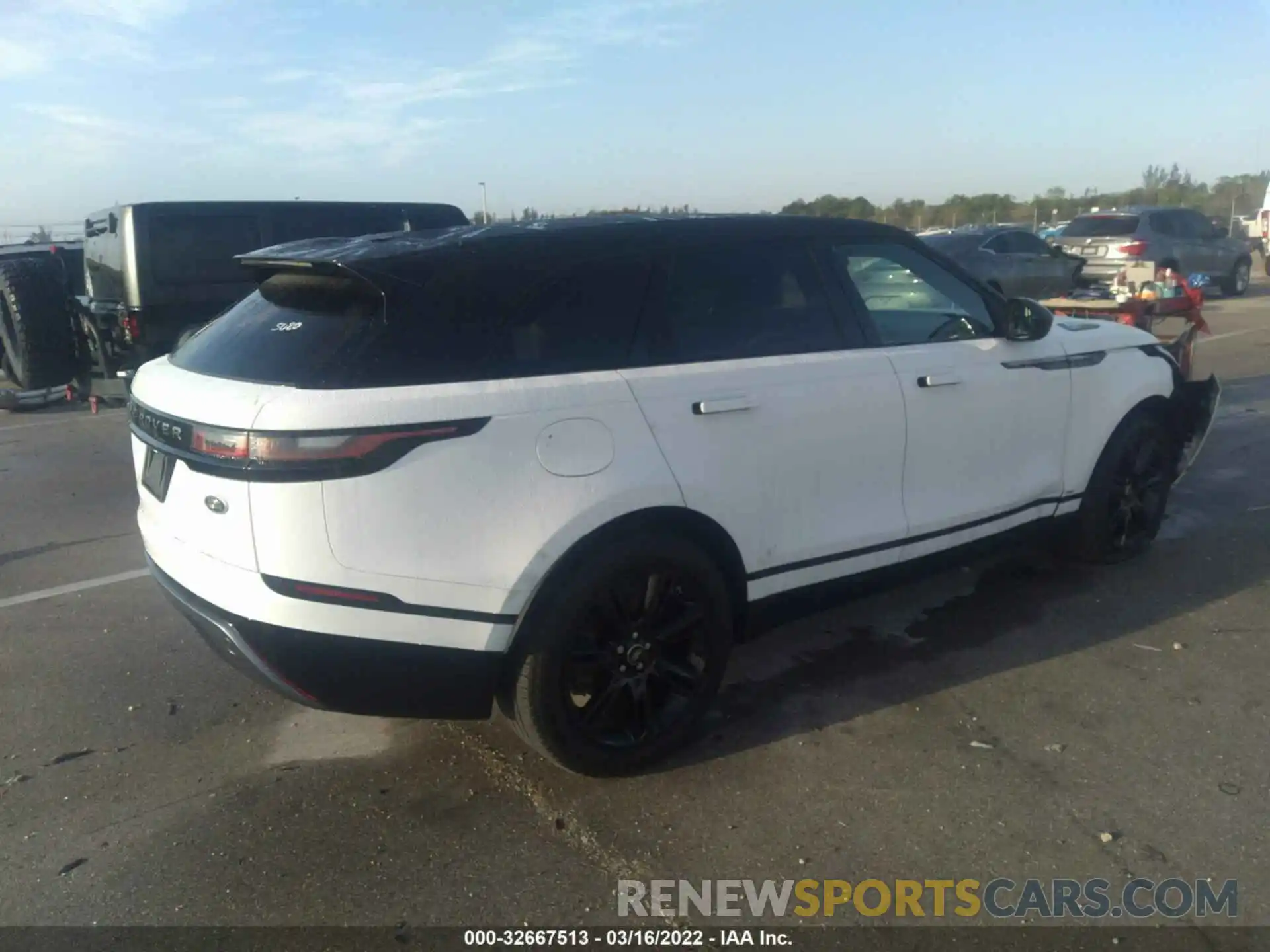 4 Photograph of a damaged car SALYK2EX1LA295020 LAND ROVER RANGE ROVER VELAR 2020