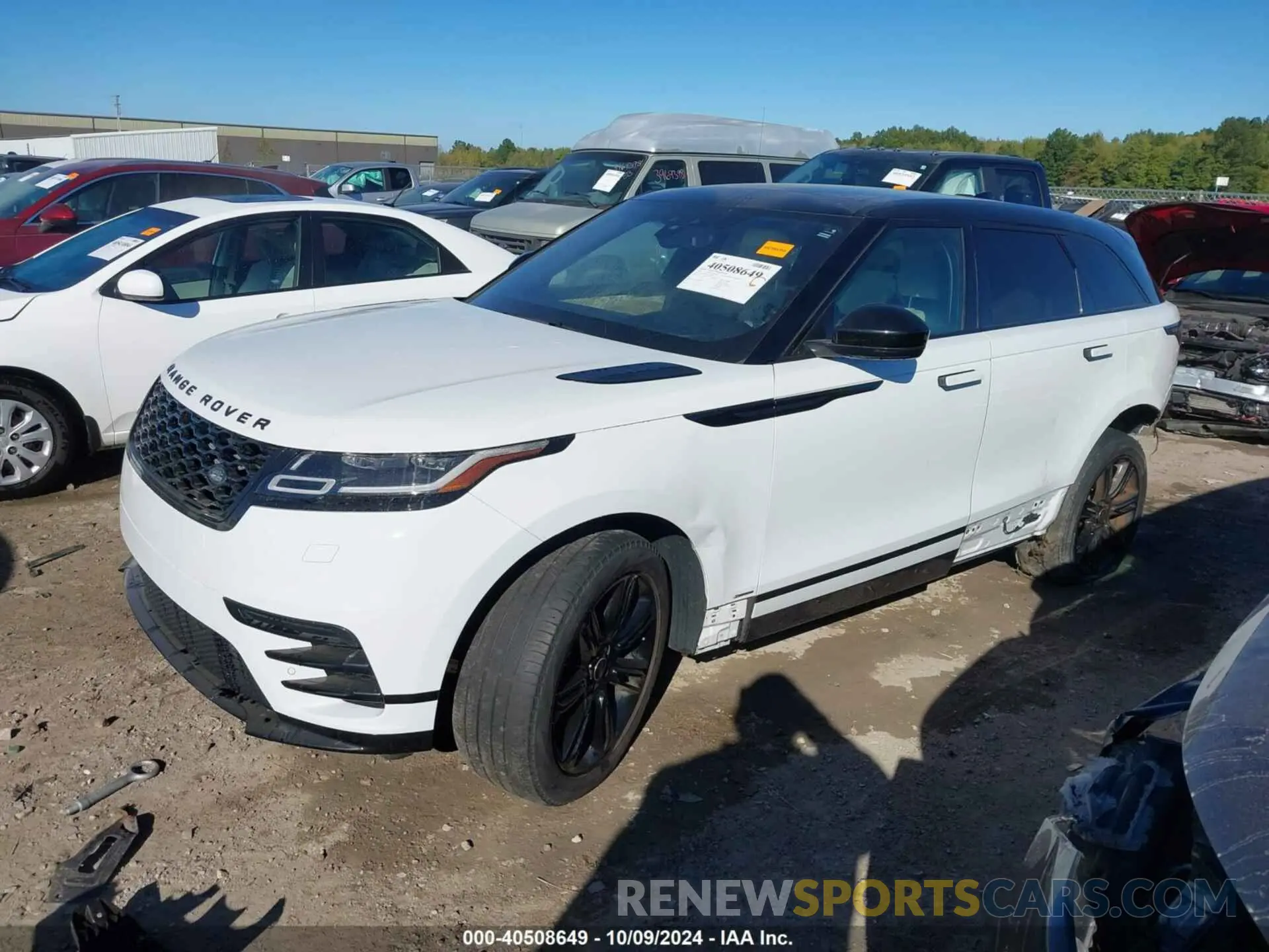 2 Photograph of a damaged car SALYK2EX2LA255495 LAND ROVER RANGE ROVER VELAR 2020