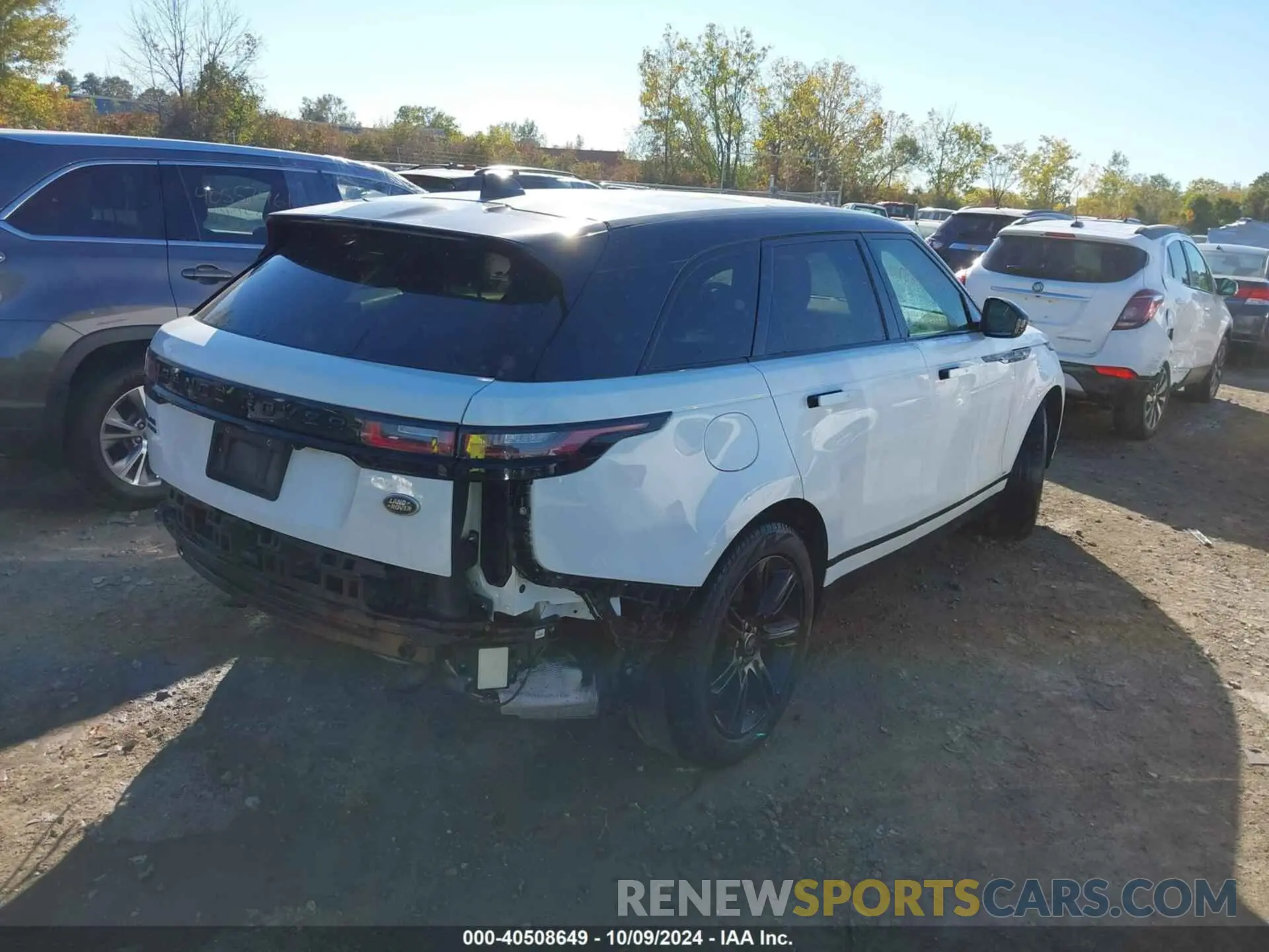 4 Photograph of a damaged car SALYK2EX2LA255495 LAND ROVER RANGE ROVER VELAR 2020