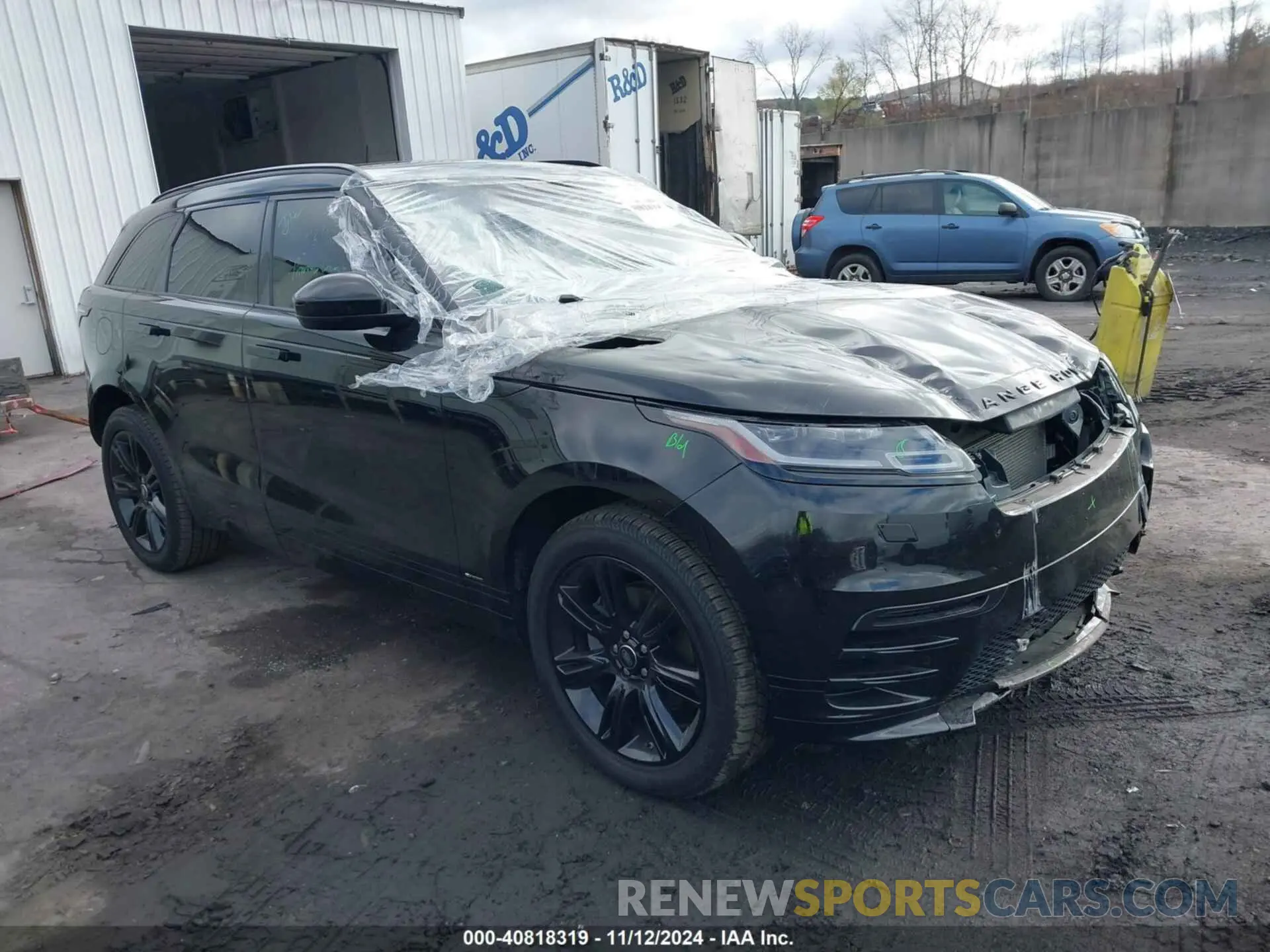 1 Photograph of a damaged car SALYK2EX2LA287668 LAND ROVER RANGE ROVER VELAR 2020