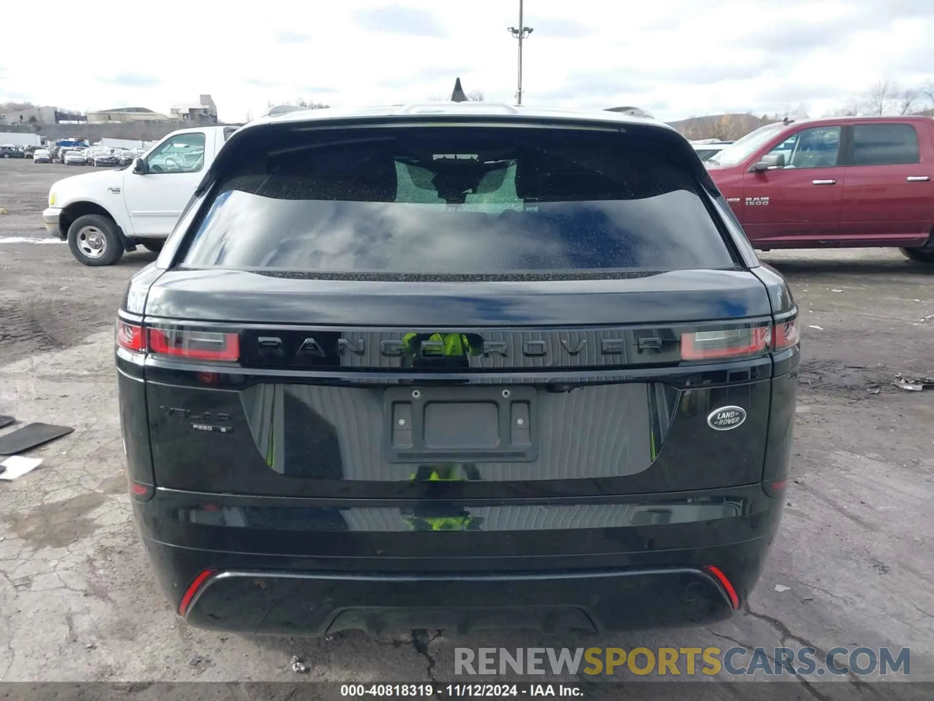 16 Photograph of a damaged car SALYK2EX2LA287668 LAND ROVER RANGE ROVER VELAR 2020