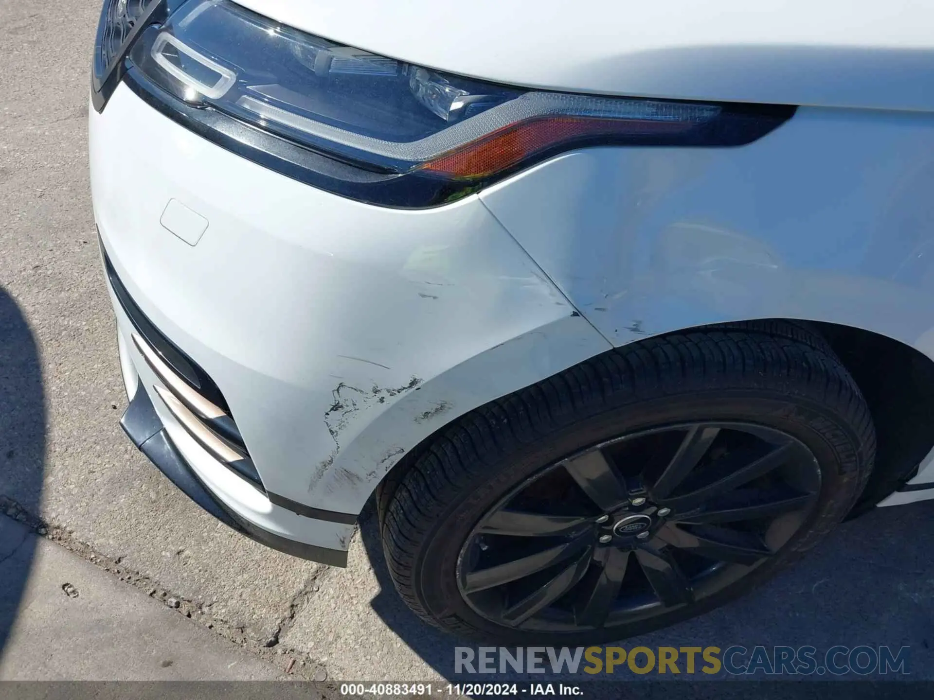 6 Photograph of a damaged car SALYK2EX3LA238074 LAND ROVER RANGE ROVER VELAR 2020