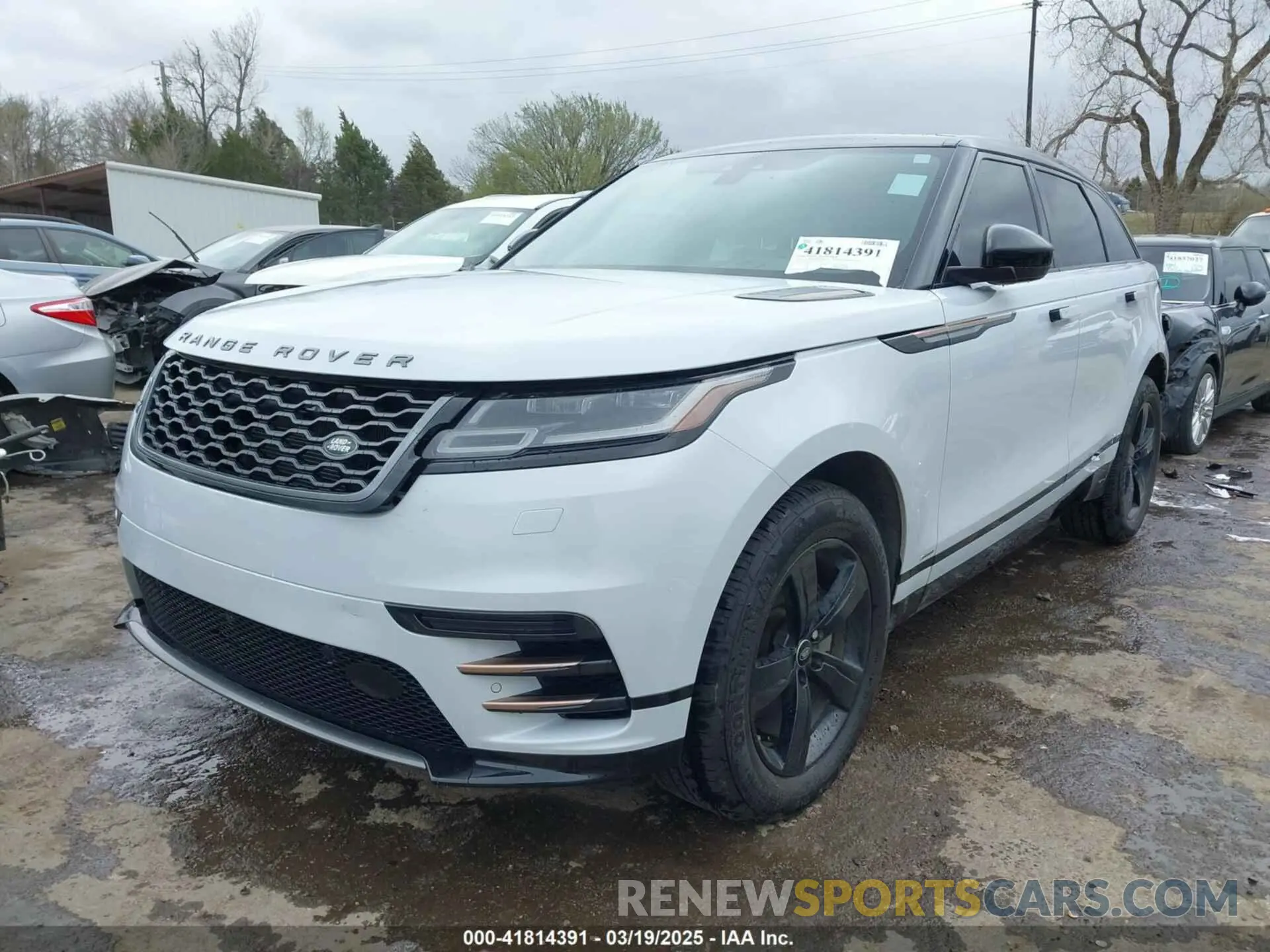 2 Photograph of a damaged car SALYK2EX3LA291471 LAND ROVER RANGE ROVER VELAR 2020