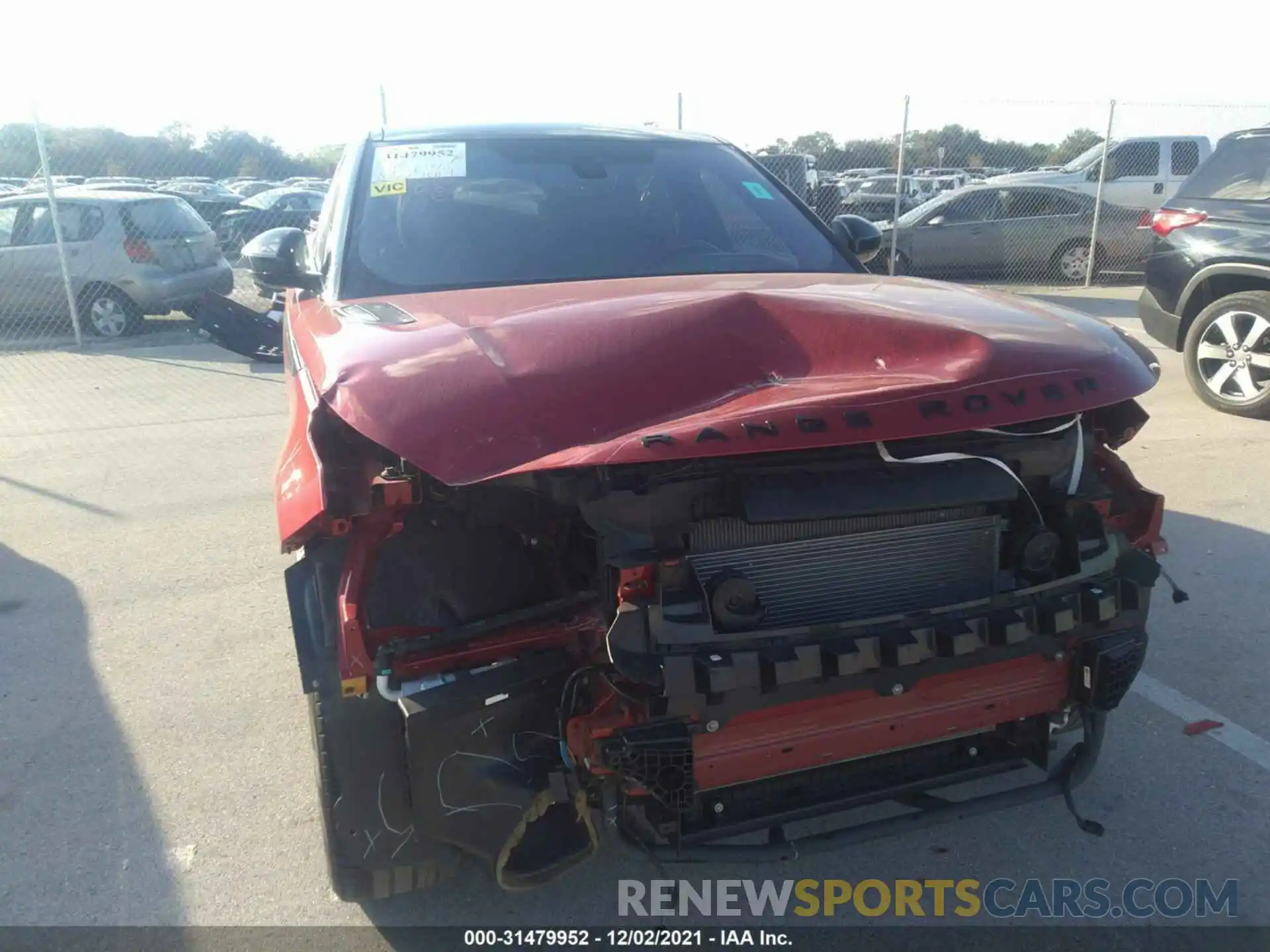 6 Photograph of a damaged car SALYK2EX5LA243518 LAND ROVER RANGE ROVER VELAR 2020