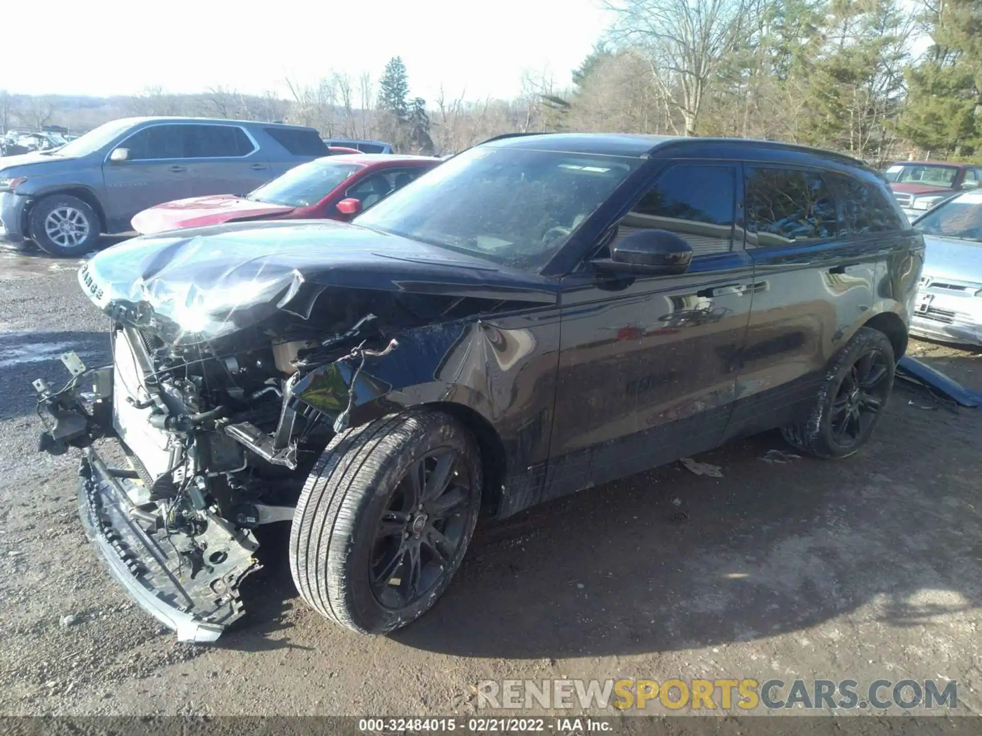 2 Photograph of a damaged car SALYK2EX5LA267804 LAND ROVER RANGE ROVER VELAR 2020