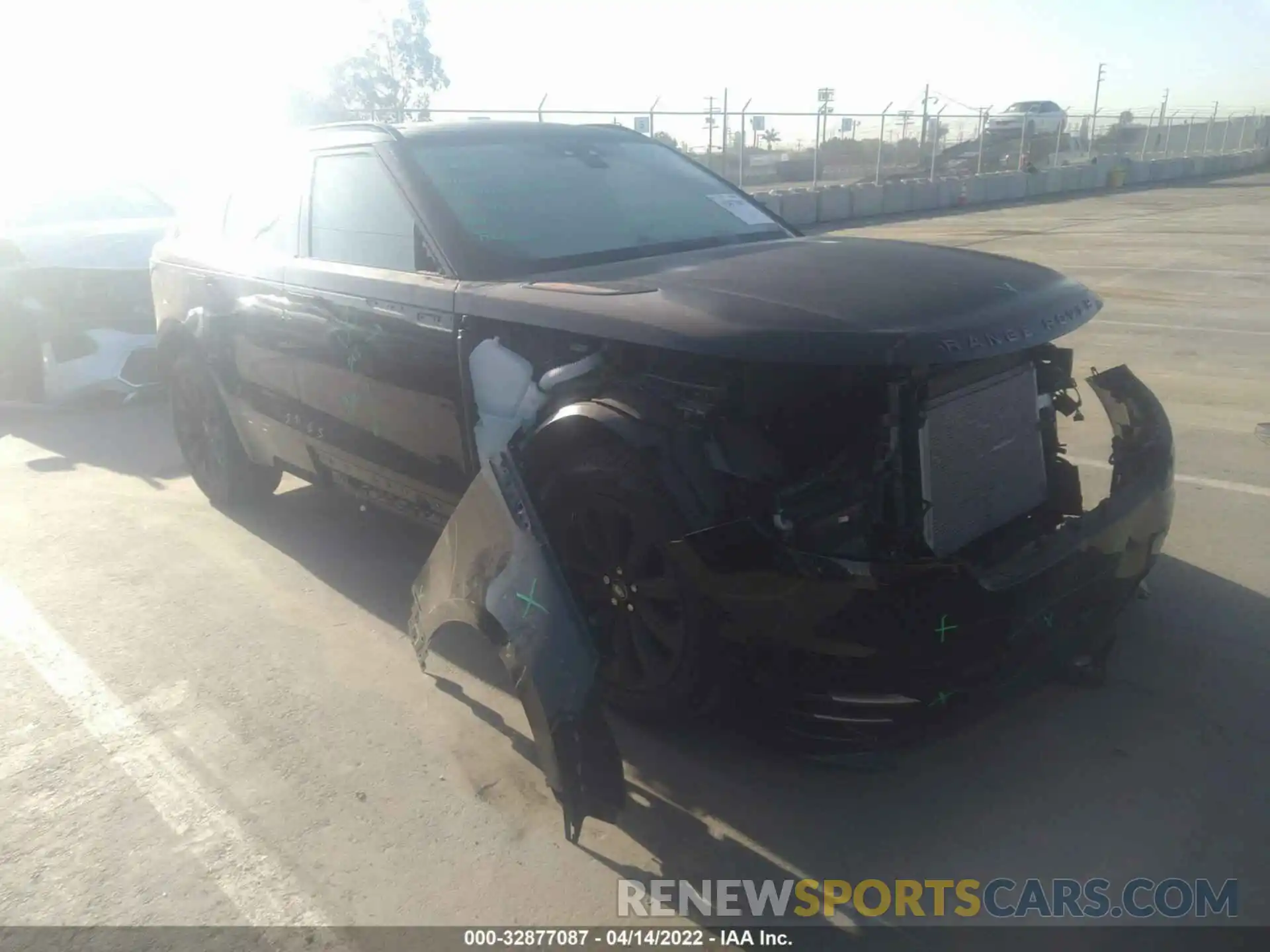 1 Photograph of a damaged car SALYK2EX5LA287163 LAND ROVER RANGE ROVER VELAR 2020