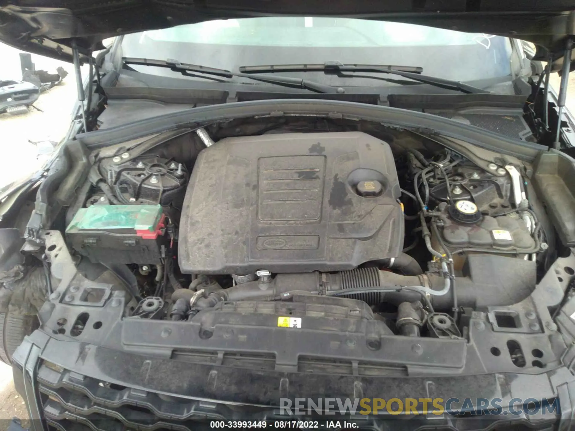 10 Photograph of a damaged car SALYK2EX6LA273952 LAND ROVER RANGE ROVER VELAR 2020