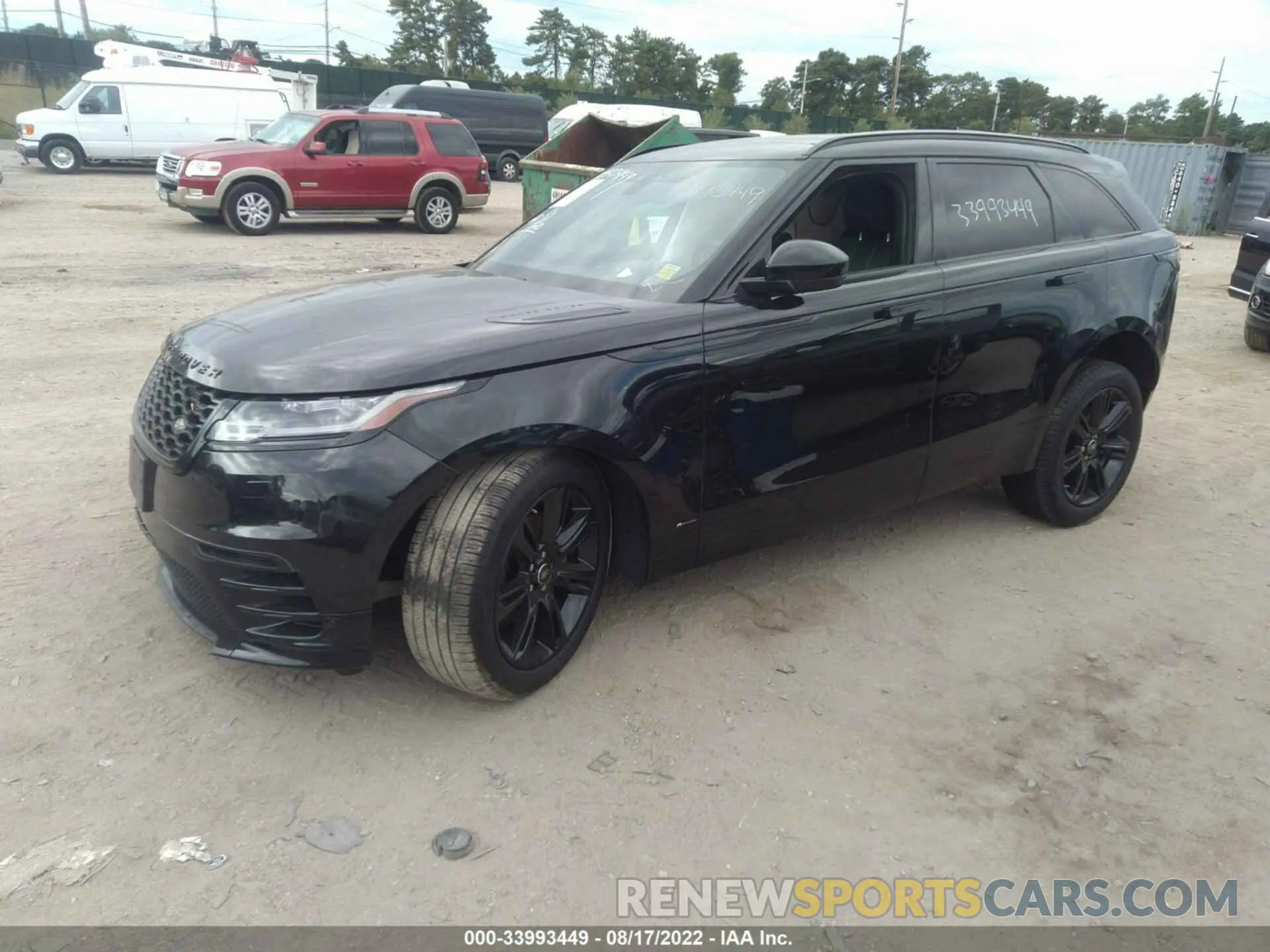2 Photograph of a damaged car SALYK2EX6LA273952 LAND ROVER RANGE ROVER VELAR 2020