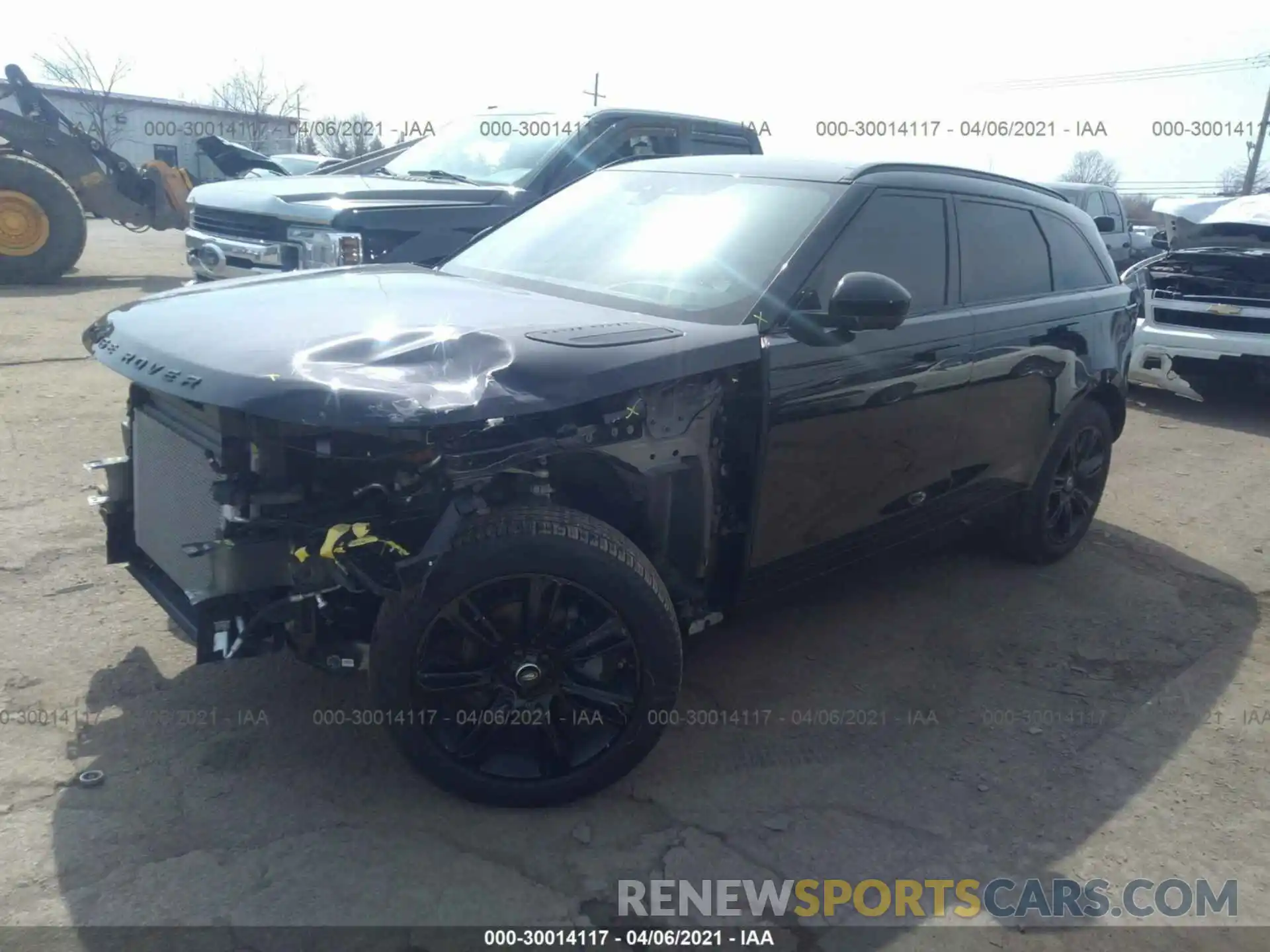 2 Photograph of a damaged car SALYK2EX7LA276262 LAND ROVER RANGE ROVER VELAR 2020