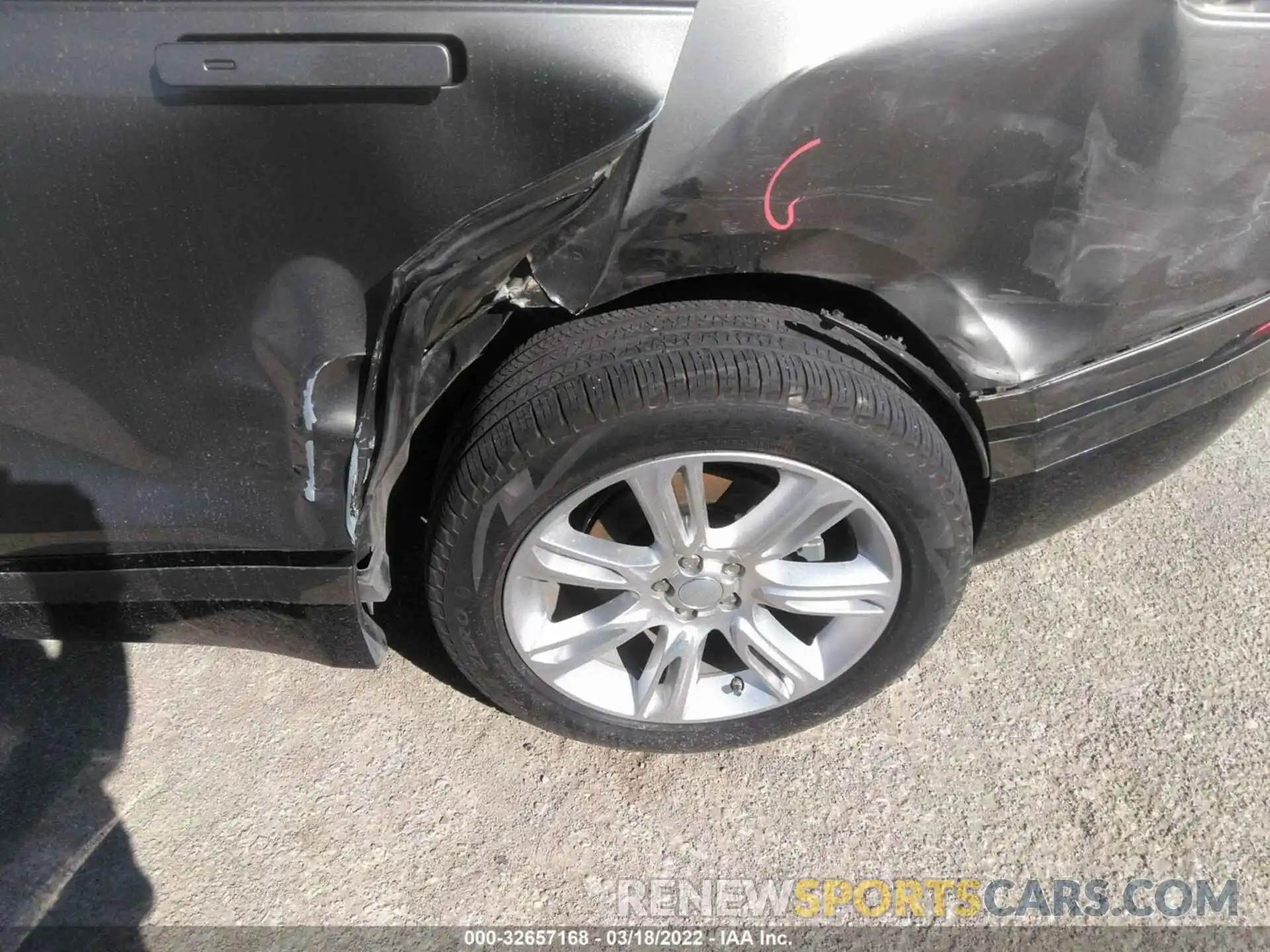 13 Photograph of a damaged car SALYK2EX8LA237986 LAND ROVER RANGE ROVER VELAR 2020