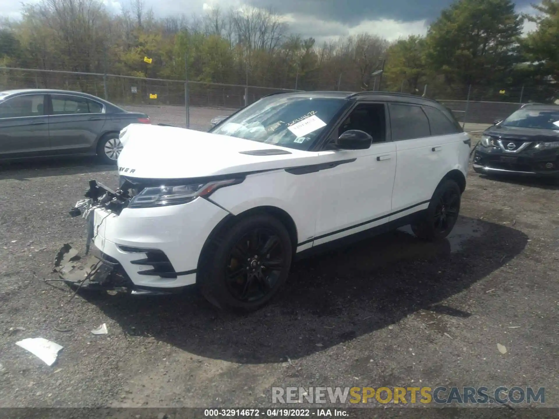 2 Photograph of a damaged car SALYK2EX8LA244145 LAND ROVER RANGE ROVER VELAR 2020