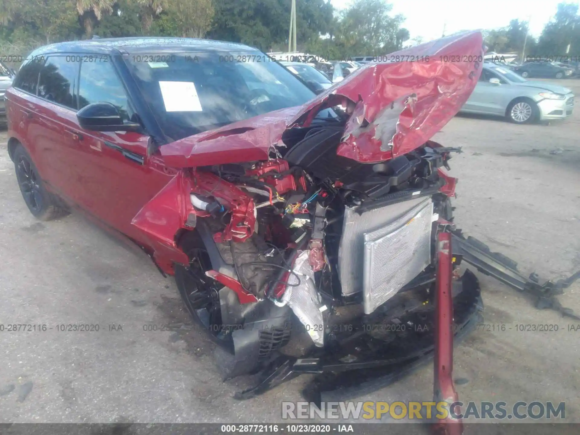 6 Photograph of a damaged car SALYK2EX9LA283634 LAND ROVER RANGE ROVER VELAR 2020