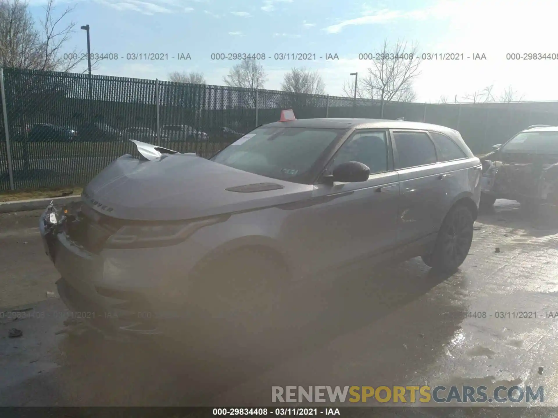 2 Photograph of a damaged car SALYK2EX9LA286016 LAND ROVER RANGE ROVER VELAR 2020