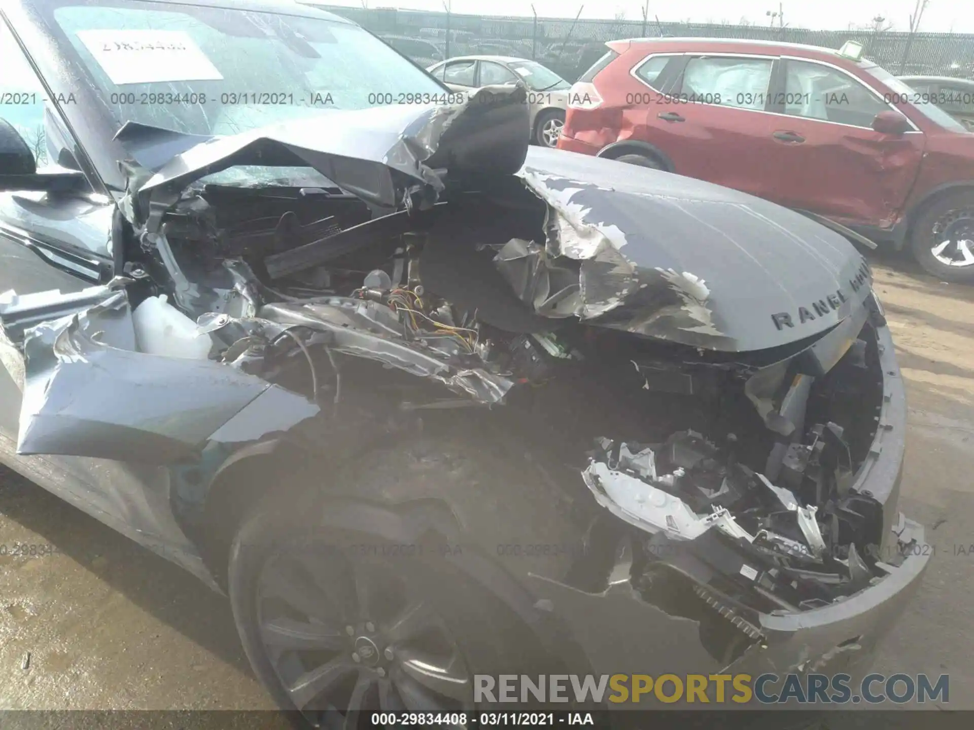 6 Photograph of a damaged car SALYK2EX9LA286016 LAND ROVER RANGE ROVER VELAR 2020