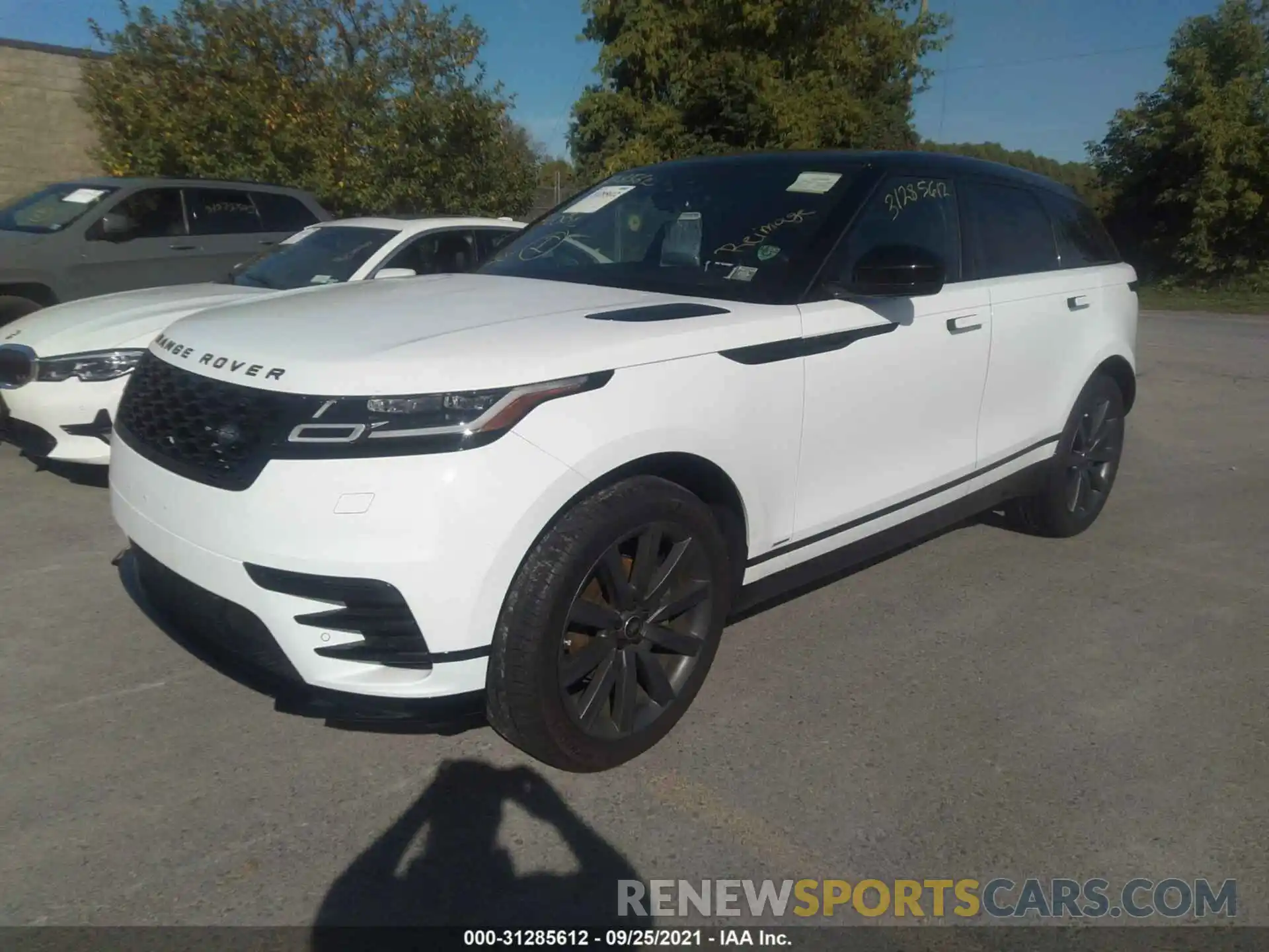 2 Photograph of a damaged car SALYK2EXXLA262288 LAND ROVER RANGE ROVER VELAR 2020