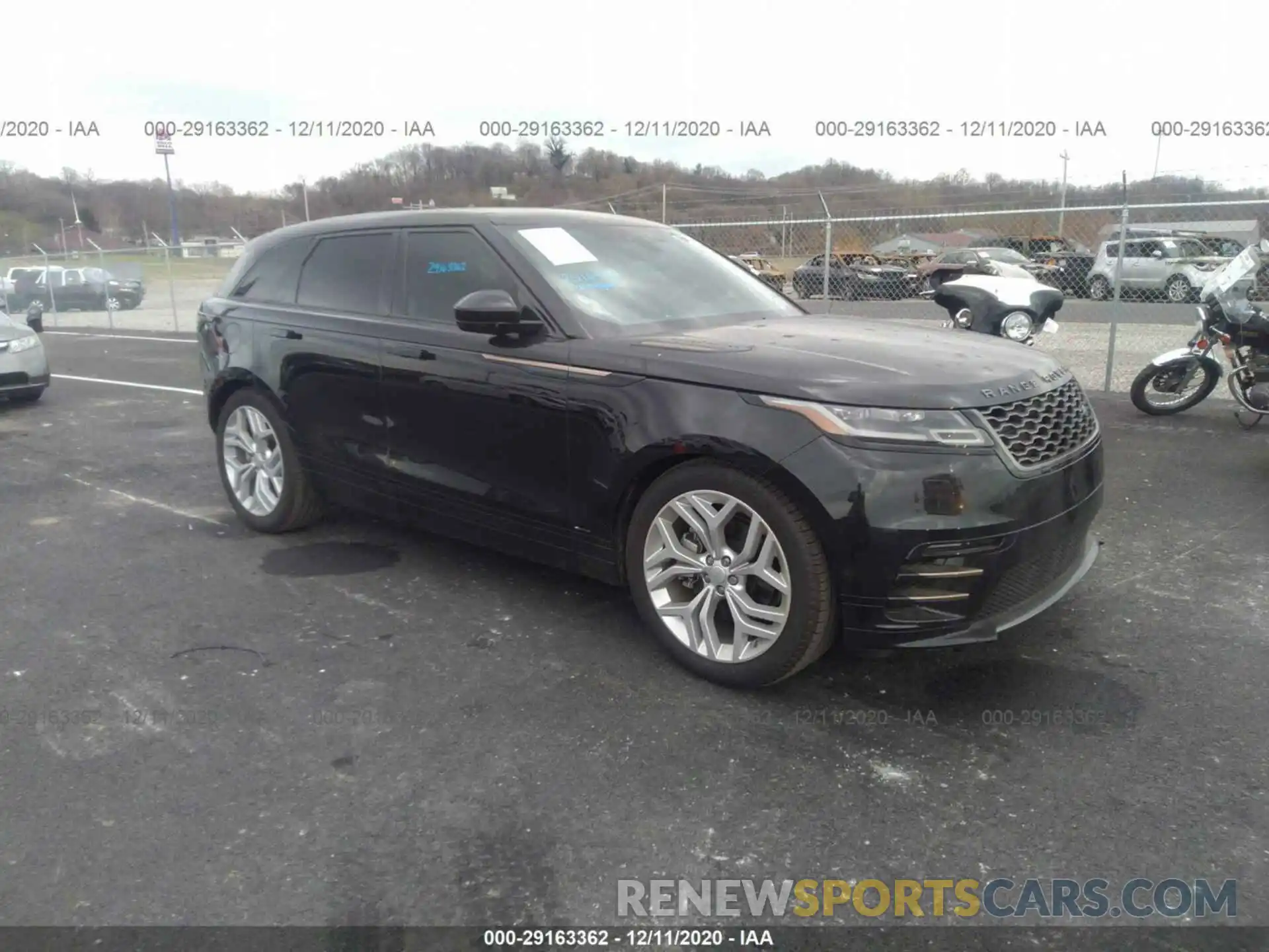 1 Photograph of a damaged car SALYK2FV1LA270115 LAND ROVER RANGE ROVER VELAR 2020