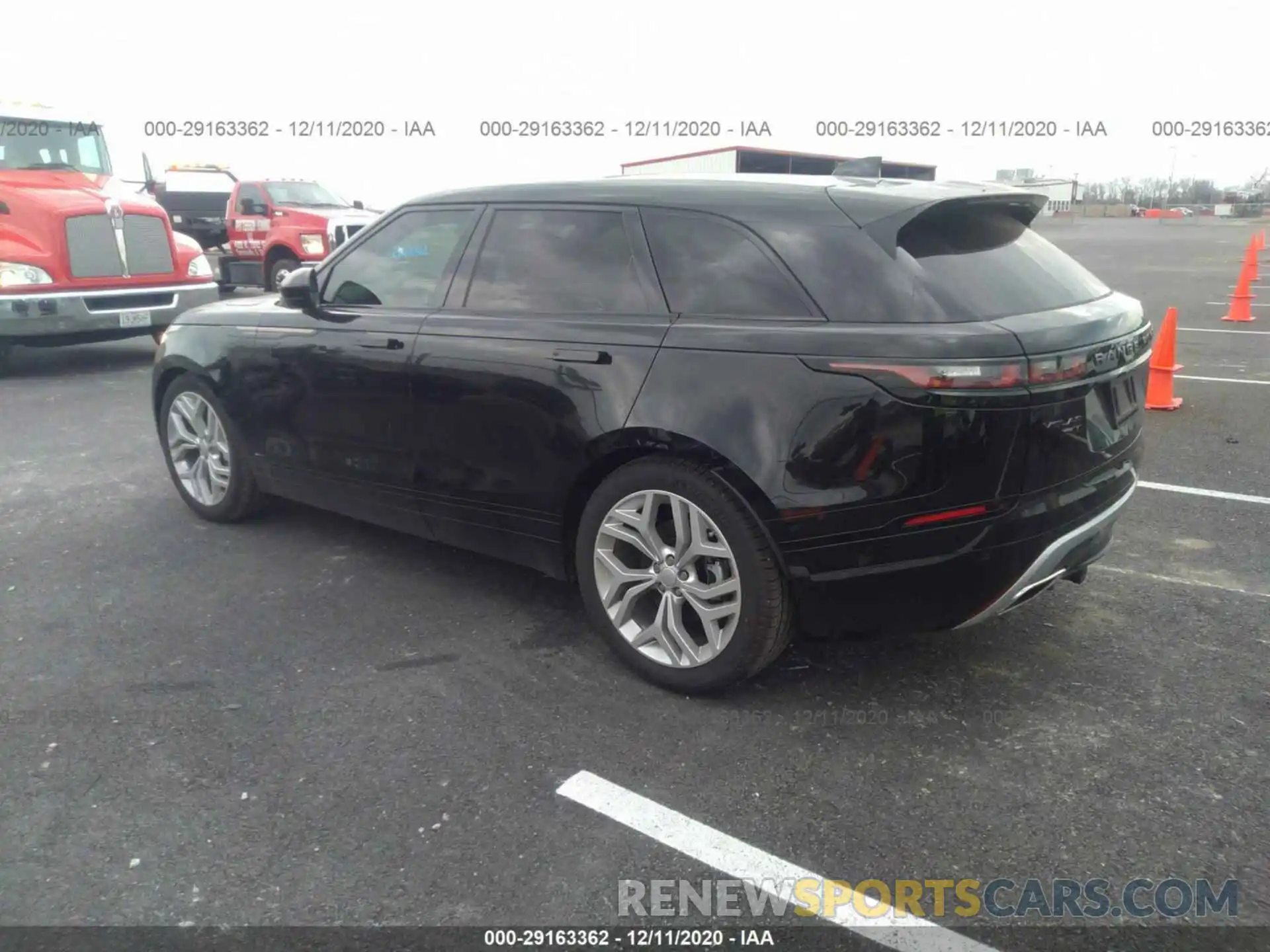 3 Photograph of a damaged car SALYK2FV1LA270115 LAND ROVER RANGE ROVER VELAR 2020