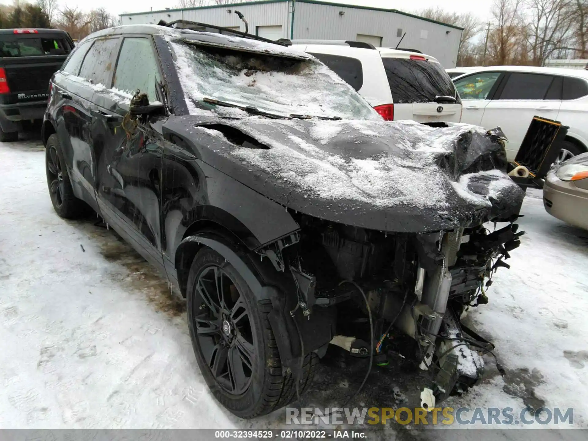 1 Photograph of a damaged car SALYK2FV1LA270891 LAND ROVER RANGE ROVER VELAR 2020