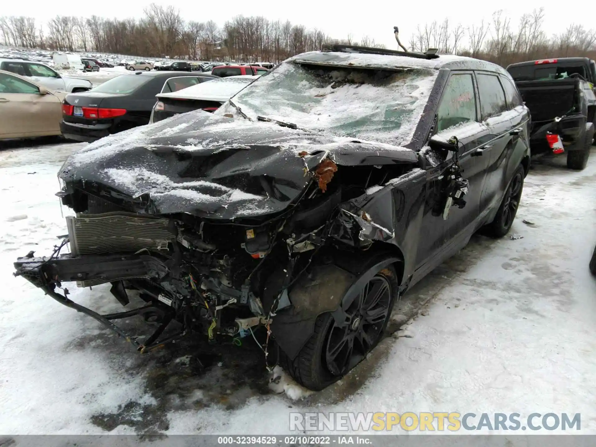 2 Photograph of a damaged car SALYK2FV1LA270891 LAND ROVER RANGE ROVER VELAR 2020