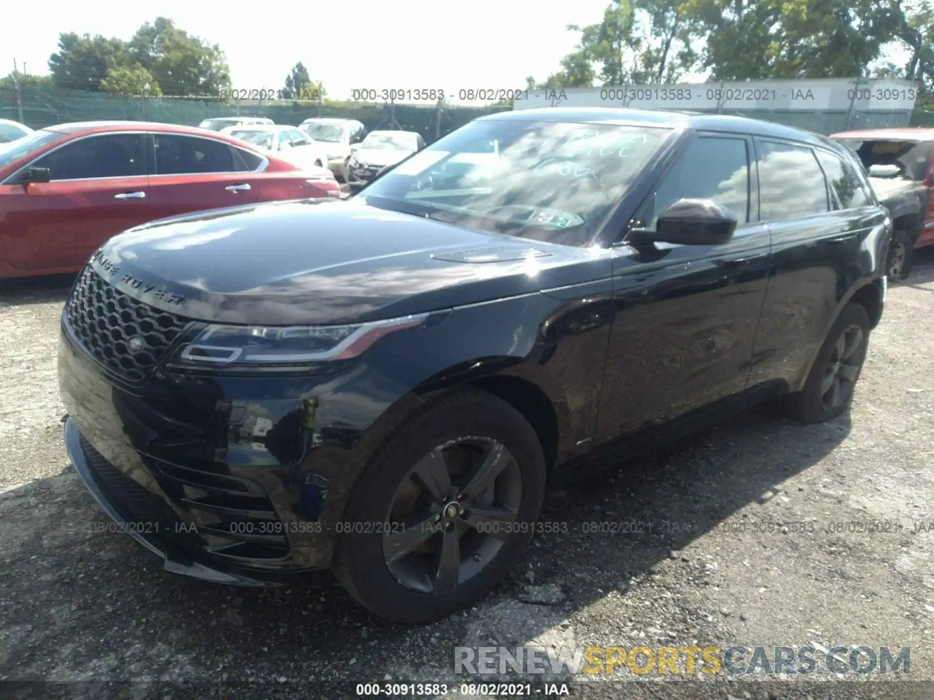 2 Photograph of a damaged car SALYK2FV3LA261142 LAND ROVER RANGE ROVER VELAR 2020