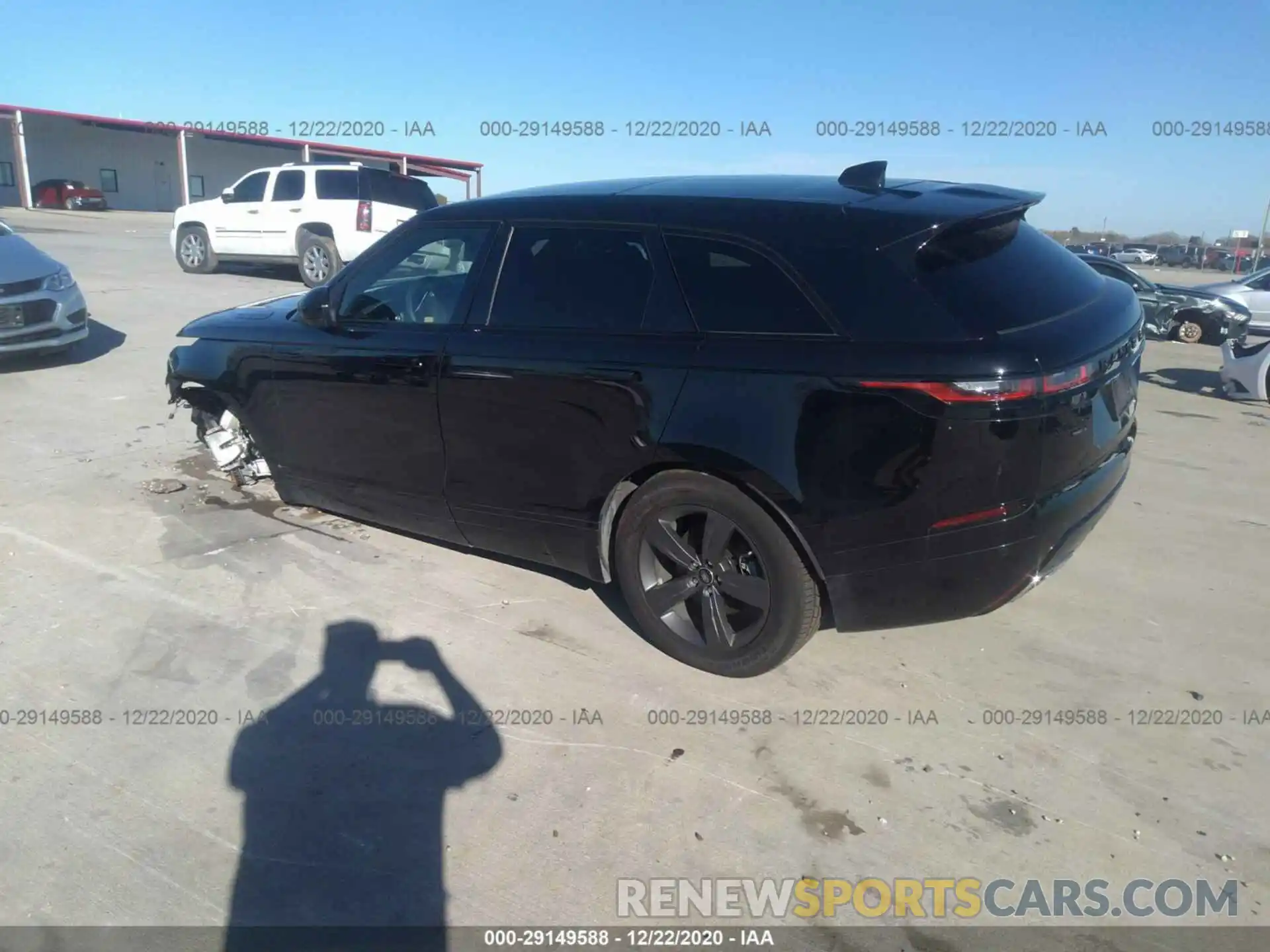 3 Photograph of a damaged car SALYK2FV7LA247275 LAND ROVER RANGE ROVER VELAR 2020