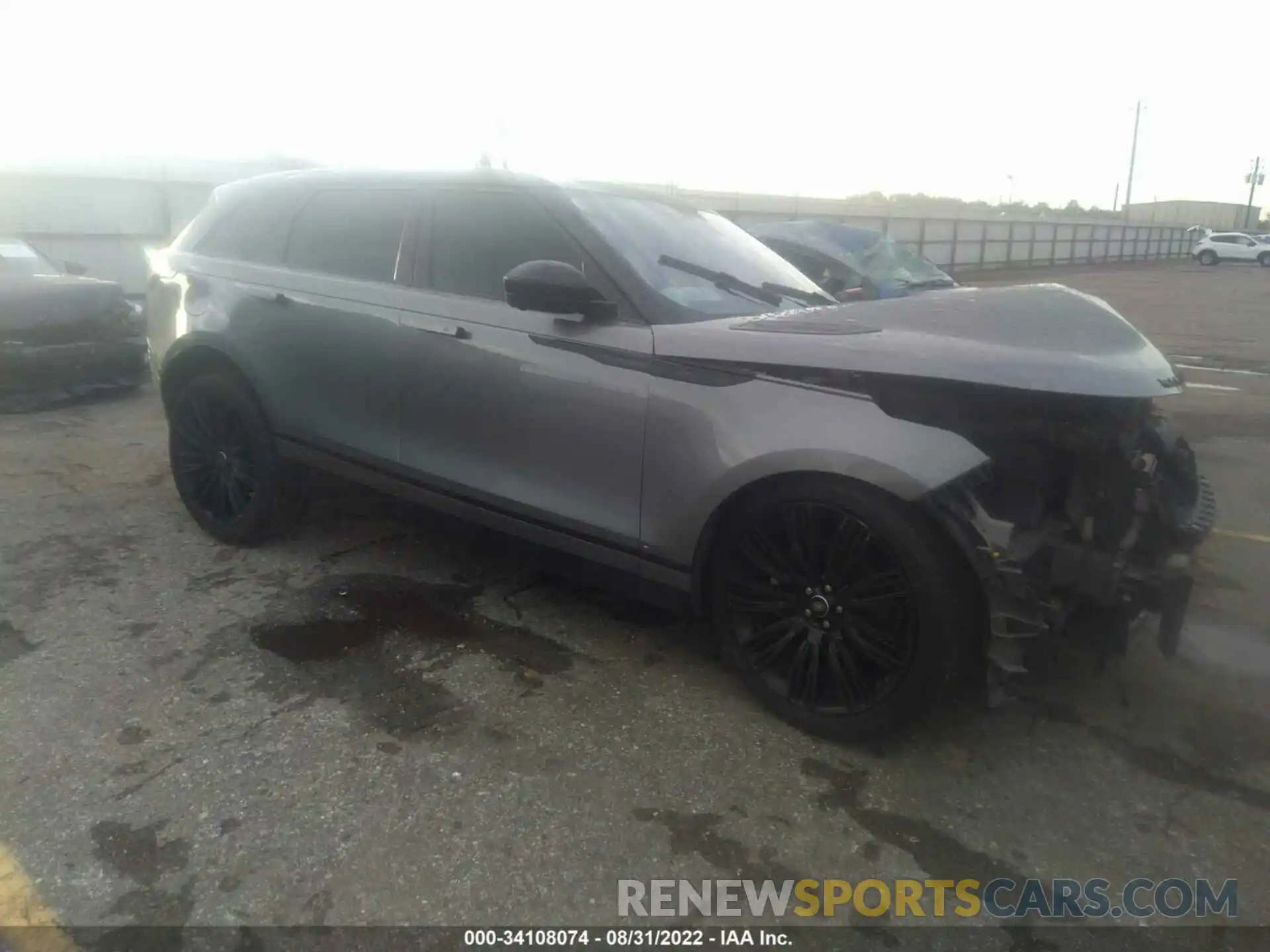 1 Photograph of a damaged car SALYM2EV5LA252177 LAND ROVER RANGE ROVER VELAR 2020