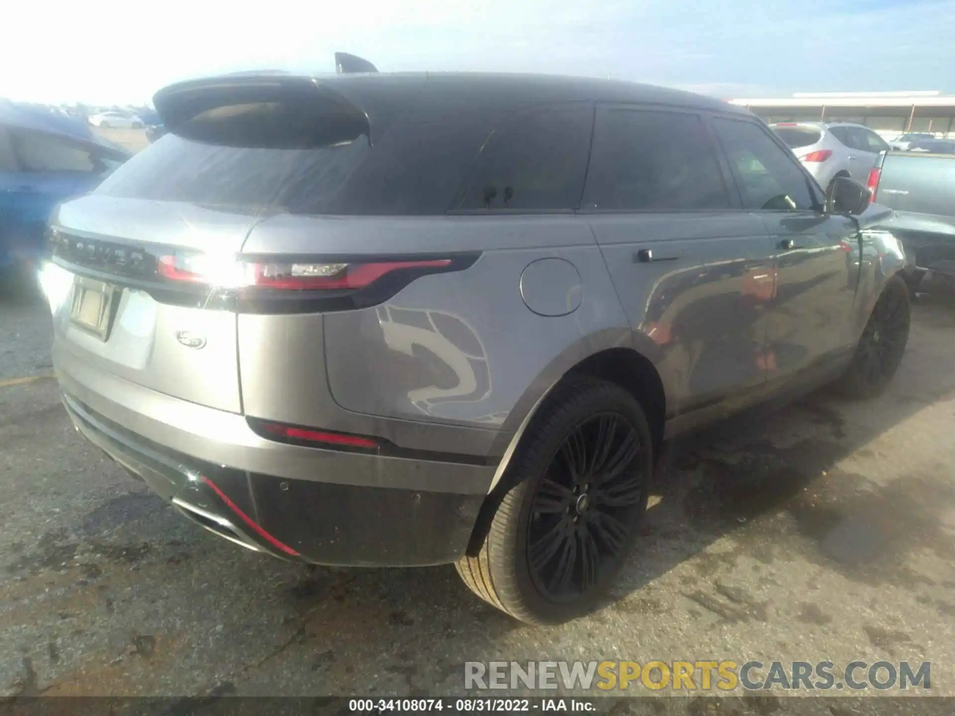 4 Photograph of a damaged car SALYM2EV5LA252177 LAND ROVER RANGE ROVER VELAR 2020