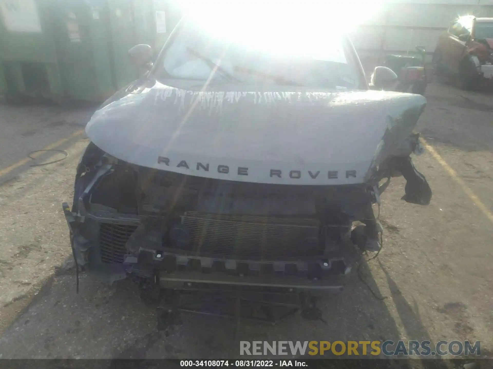 6 Photograph of a damaged car SALYM2EV5LA252177 LAND ROVER RANGE ROVER VELAR 2020