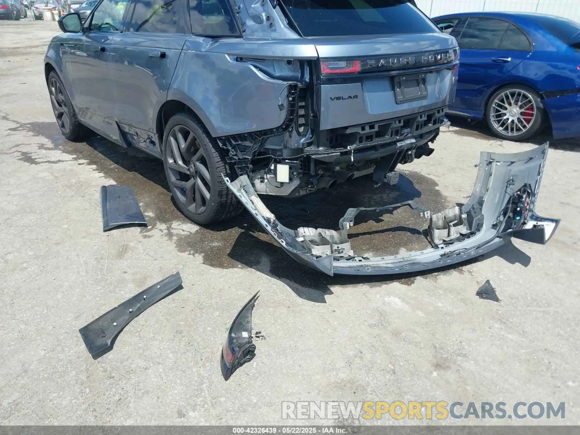6 Photograph of a damaged car SALYU2EE1LA258140 LAND ROVER RANGE ROVER VELAR 2020