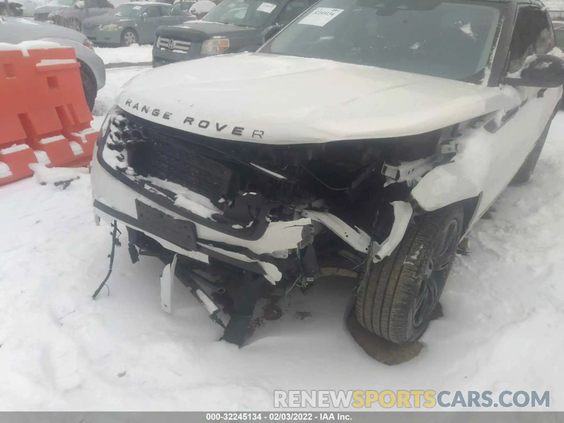 6 Photograph of a damaged car SALYJ2EX2MA305512 LAND ROVER RANGE ROVER VELAR 2021