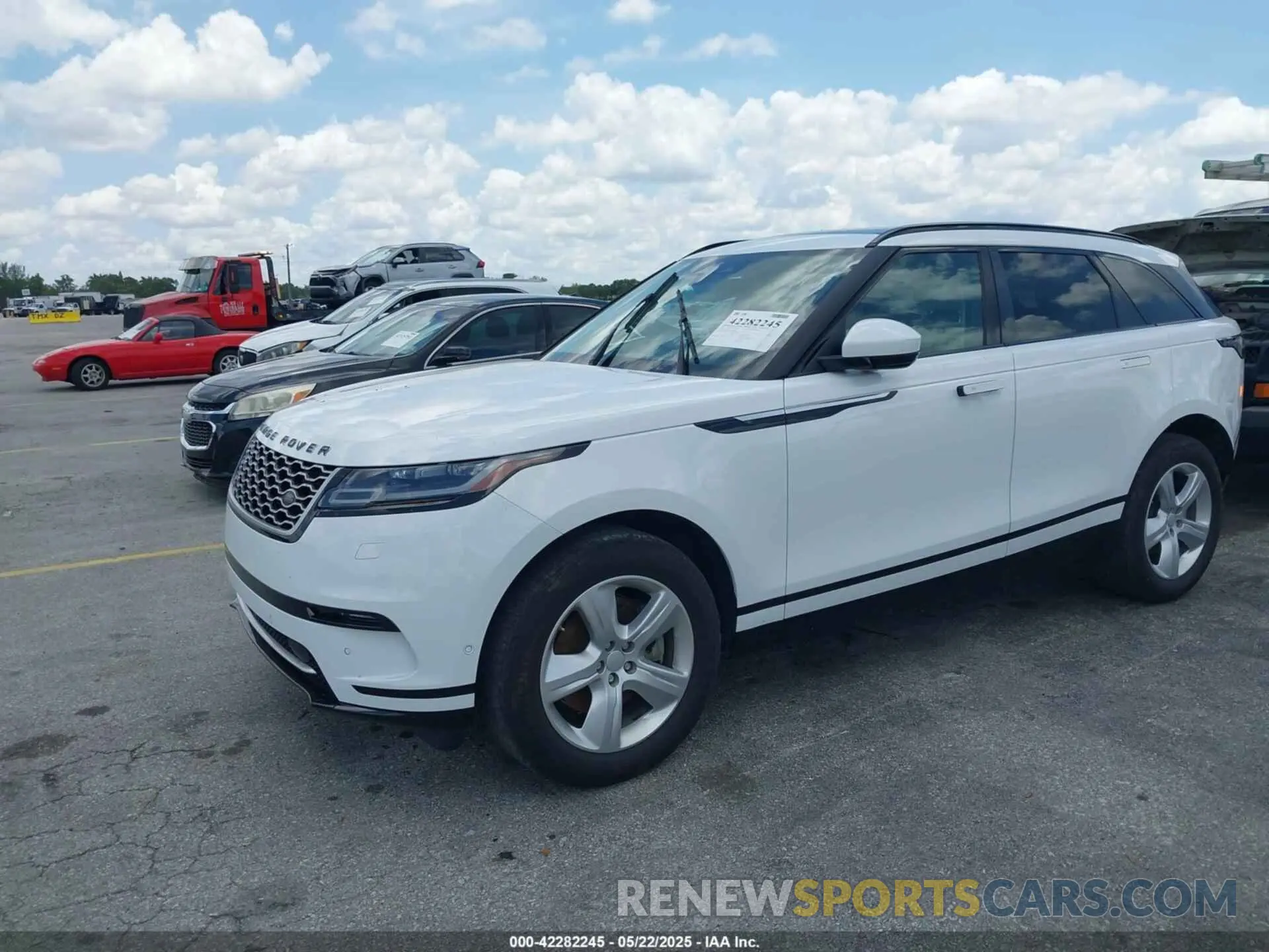 2 Photograph of a damaged car SALYJ2EX9MA307337 LAND ROVER RANGE ROVER VELAR 2021