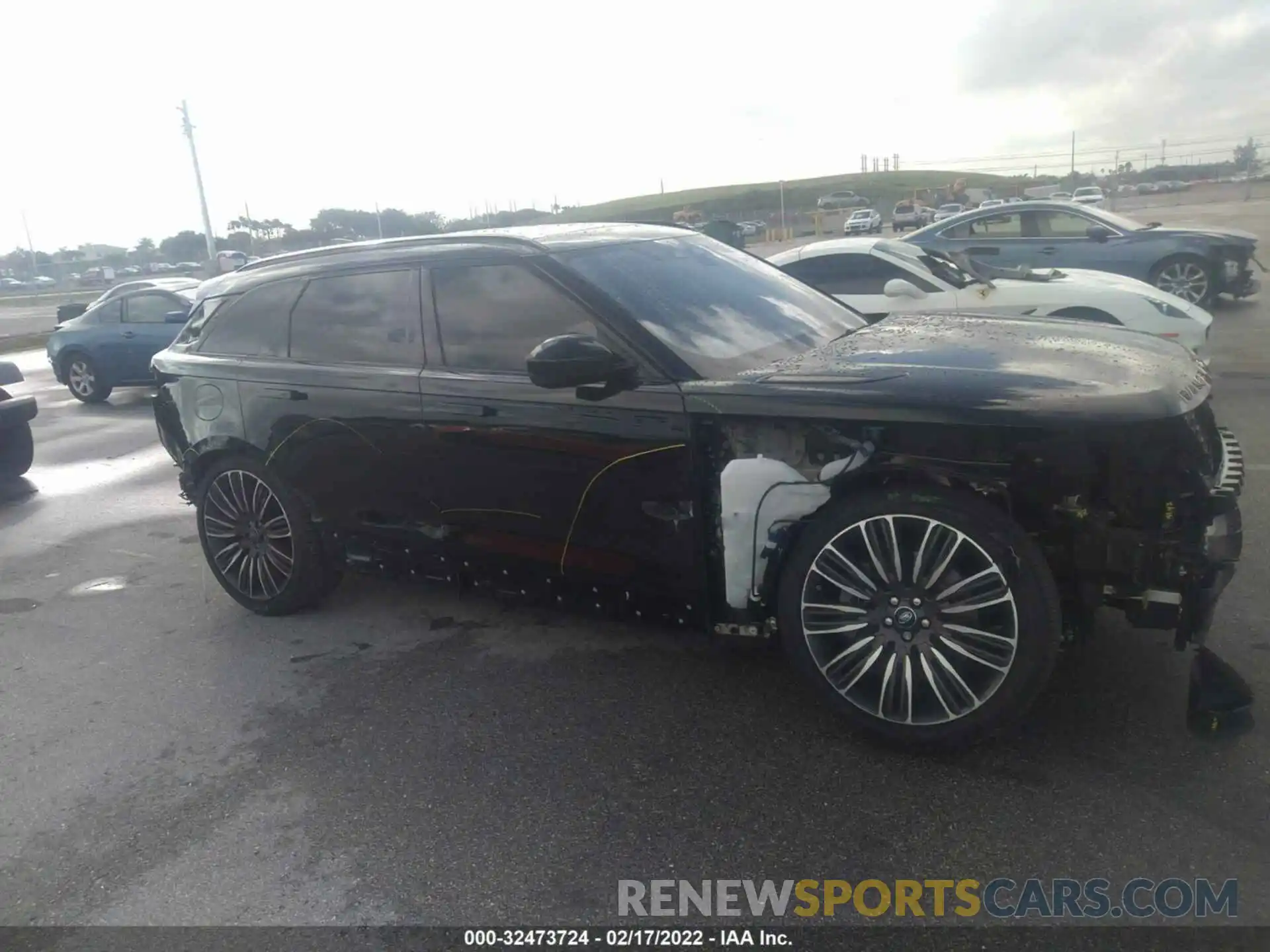 6 Photograph of a damaged car SALYT2EU8MA299439 LAND ROVER RANGE ROVER VELAR 2021