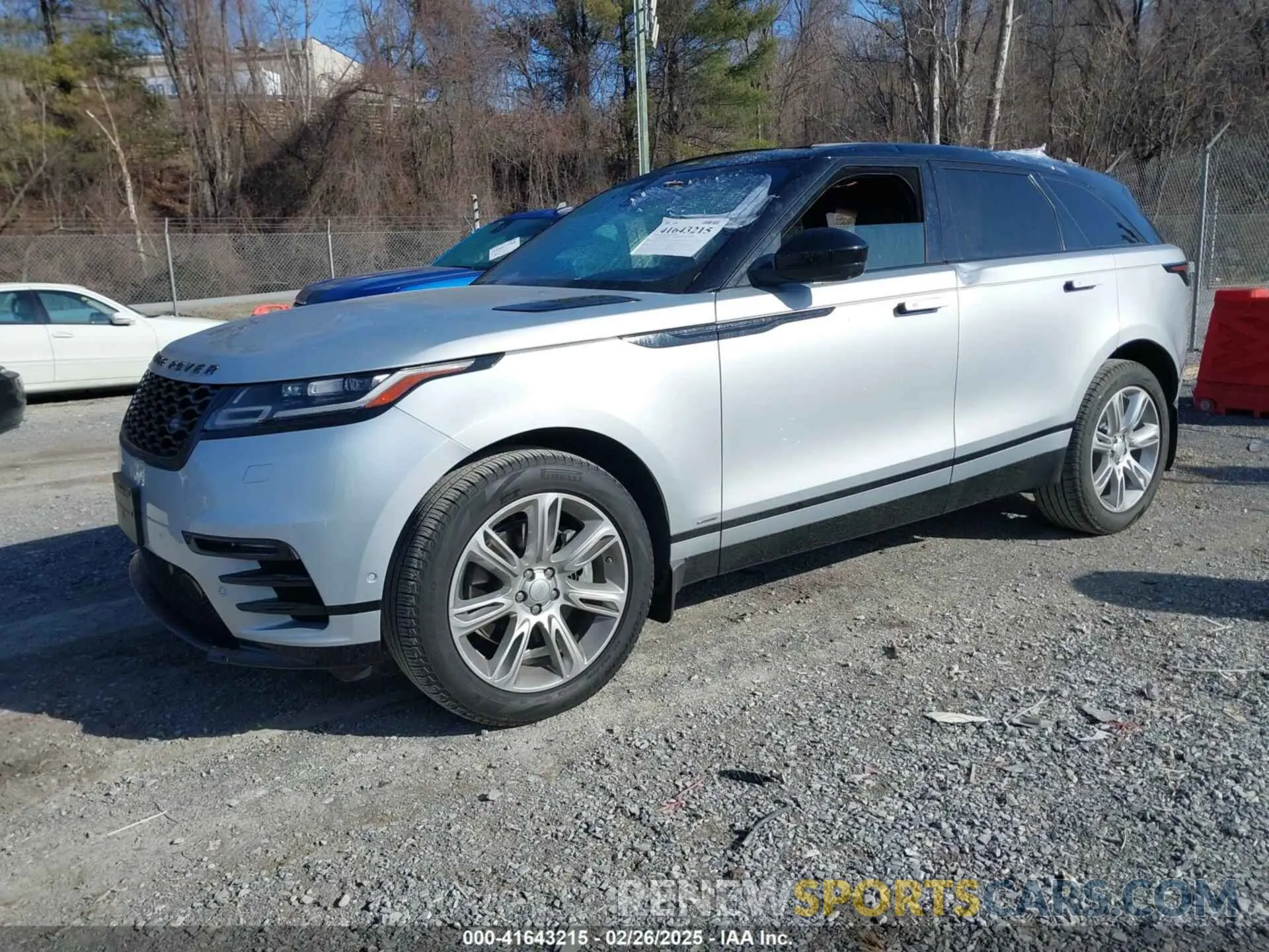 2 Photograph of a damaged car SALYT2EX1MA306855 LAND ROVER RANGE ROVER VELAR 2021