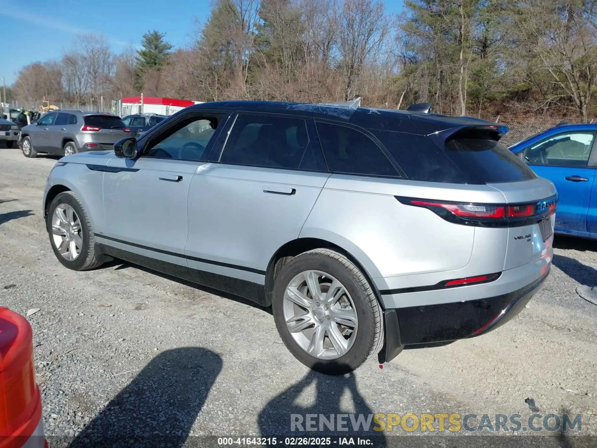 3 Photograph of a damaged car SALYT2EX1MA306855 LAND ROVER RANGE ROVER VELAR 2021