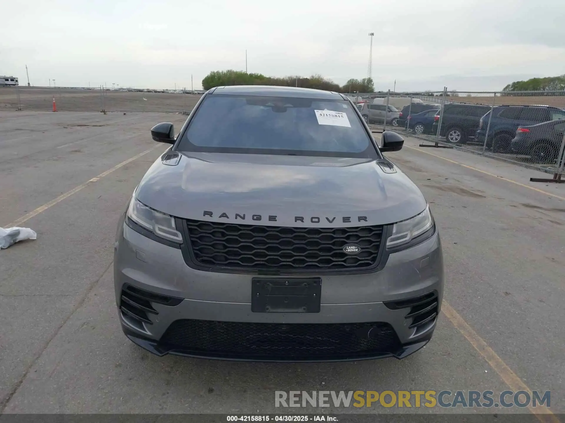 12 Photograph of a damaged car SALYT2EX3MA320305 LAND ROVER RANGE ROVER VELAR 2021