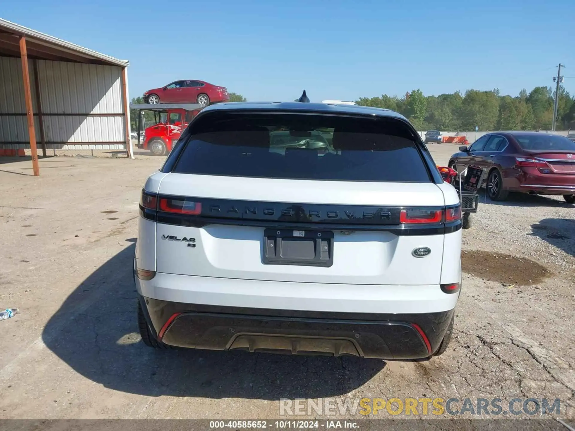 16 Photograph of a damaged car SALYT2EX4MA316926 LAND ROVER RANGE ROVER VELAR 2021
