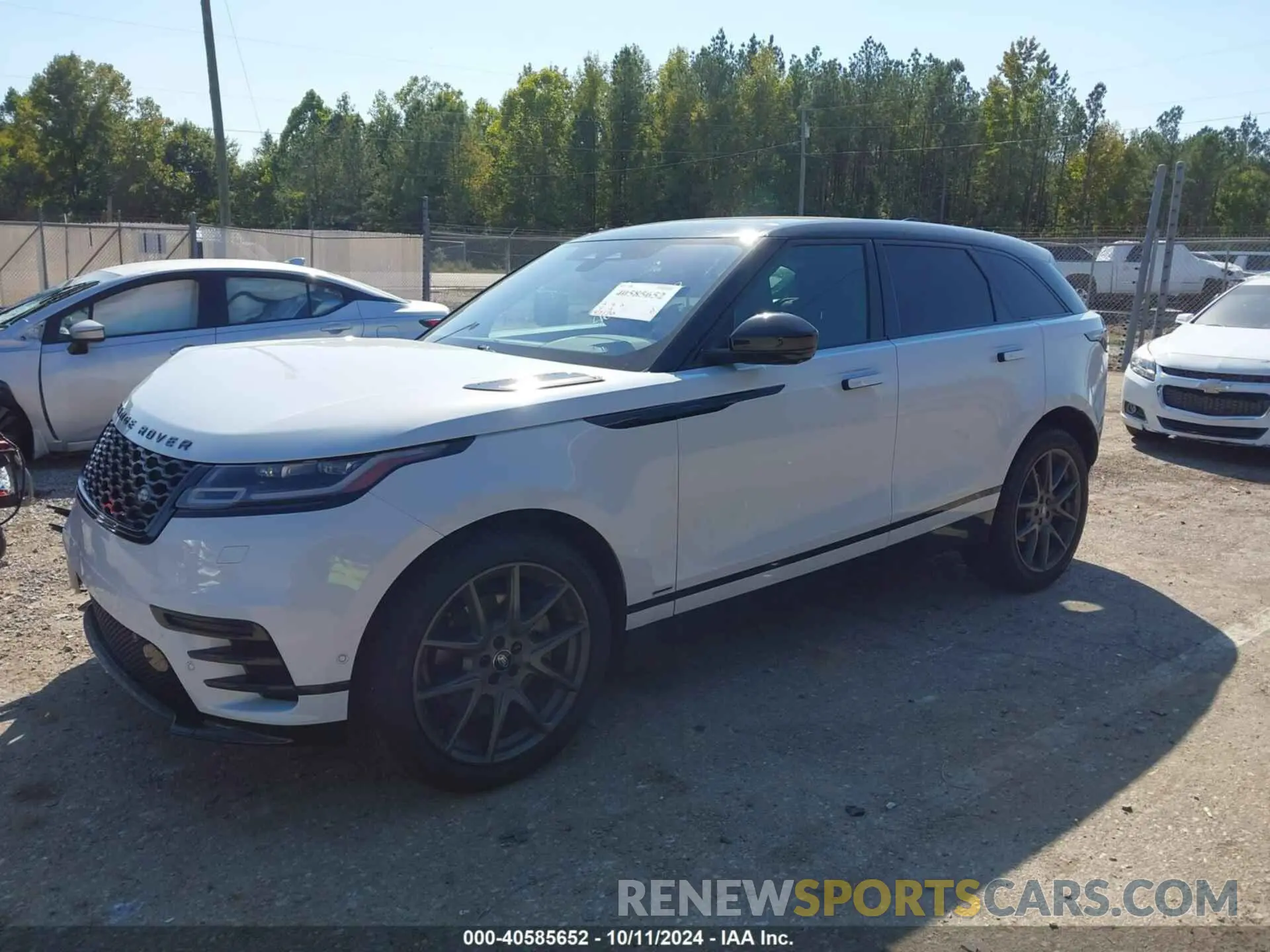 2 Photograph of a damaged car SALYT2EX4MA316926 LAND ROVER RANGE ROVER VELAR 2021