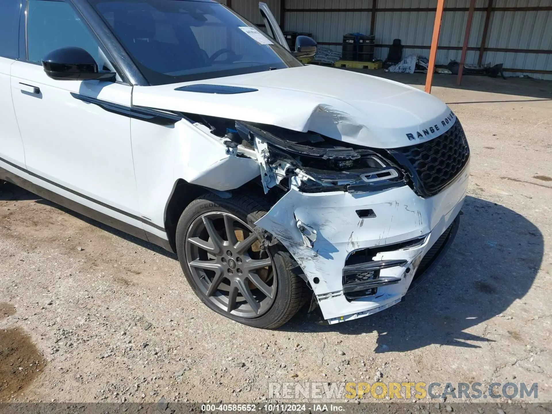 6 Photograph of a damaged car SALYT2EX4MA316926 LAND ROVER RANGE ROVER VELAR 2021