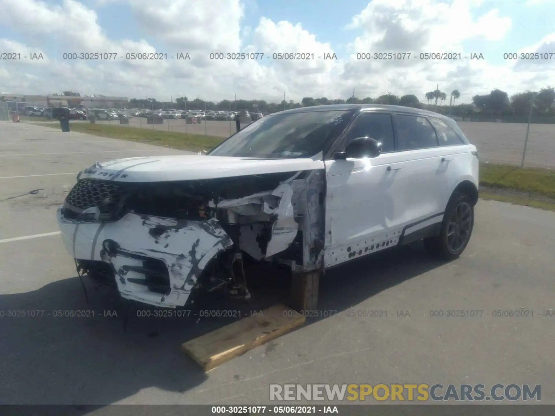 2 Photograph of a damaged car SALYT2EX5MA298839 LAND ROVER RANGE ROVER VELAR 2021