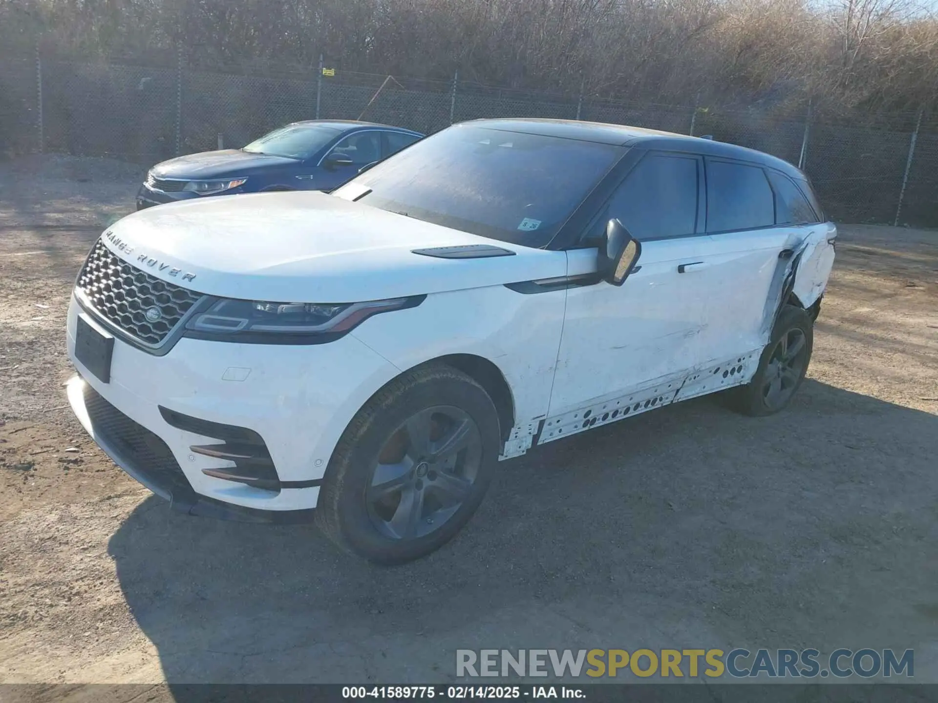 2 Photograph of a damaged car SALYT2EX5MA300136 LAND ROVER RANGE ROVER VELAR 2021