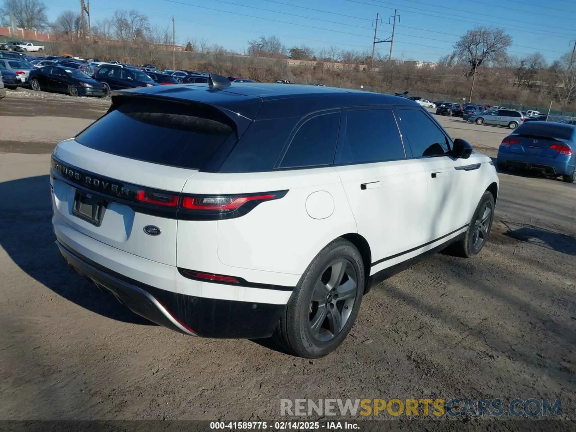 4 Photograph of a damaged car SALYT2EX5MA300136 LAND ROVER RANGE ROVER VELAR 2021