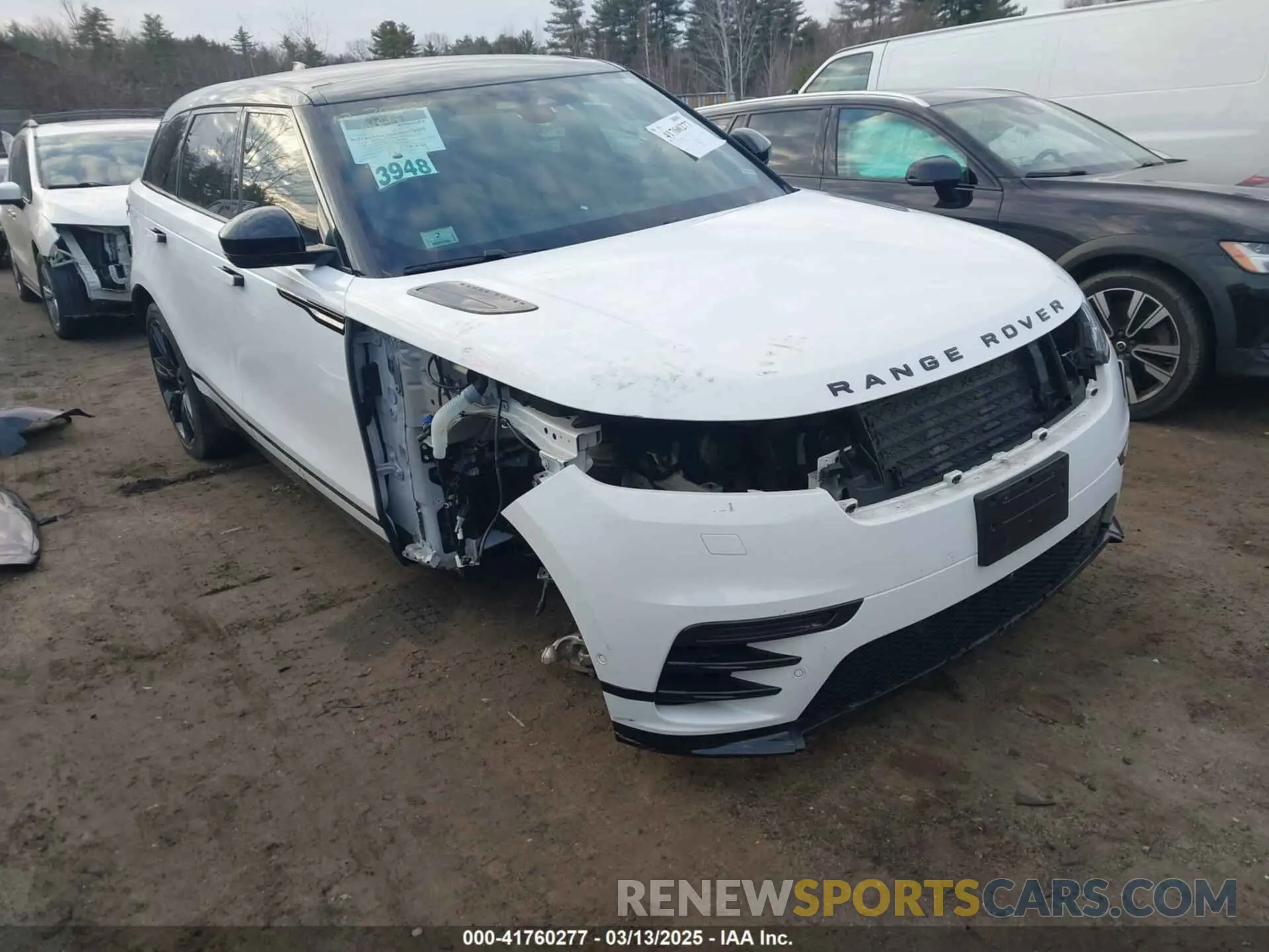 6 Photograph of a damaged car SALYT2EX5MA321200 LAND ROVER RANGE ROVER VELAR 2021