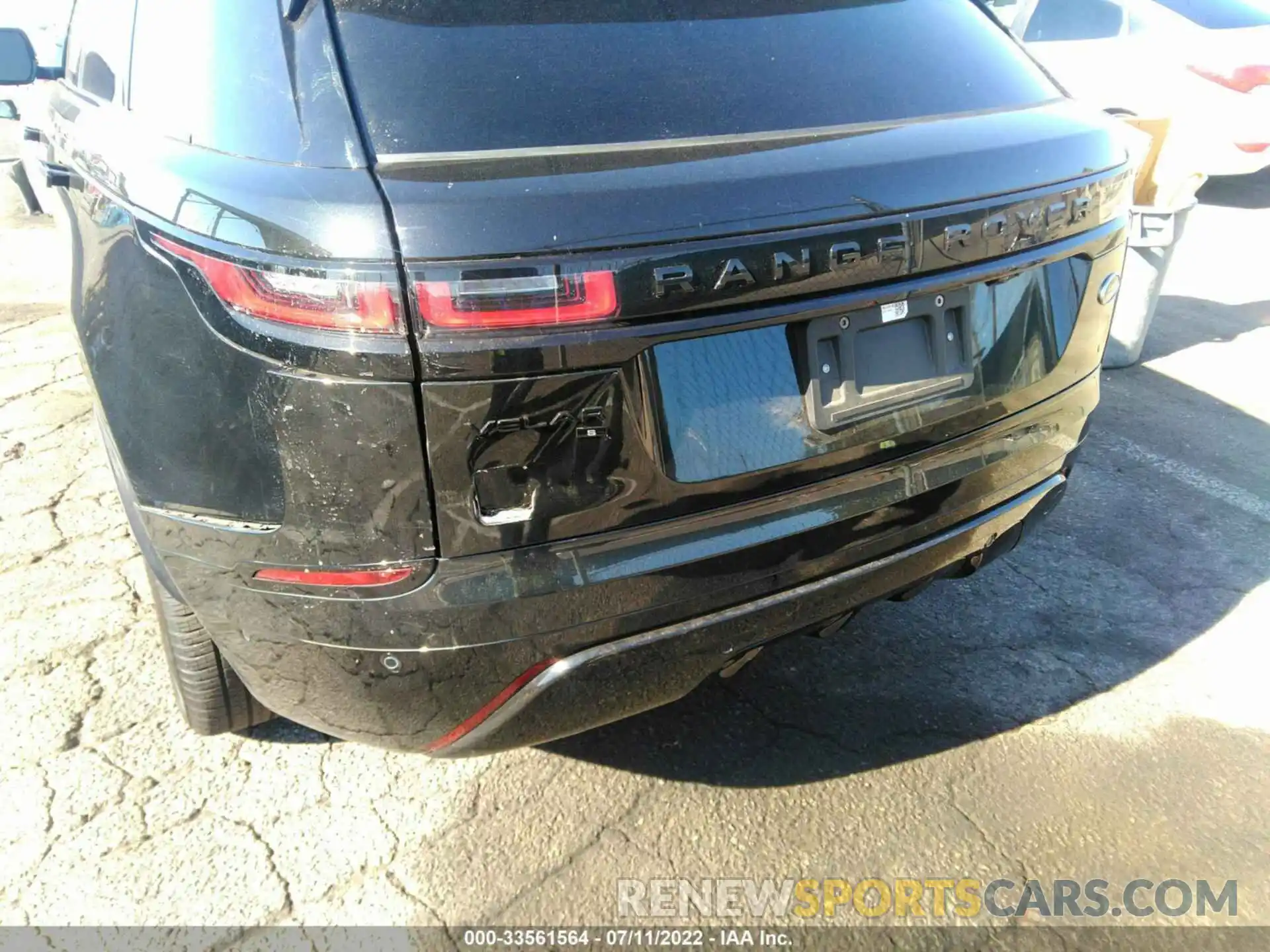 6 Photograph of a damaged car SALYT2EX6MA298493 LAND ROVER RANGE ROVER VELAR 2021