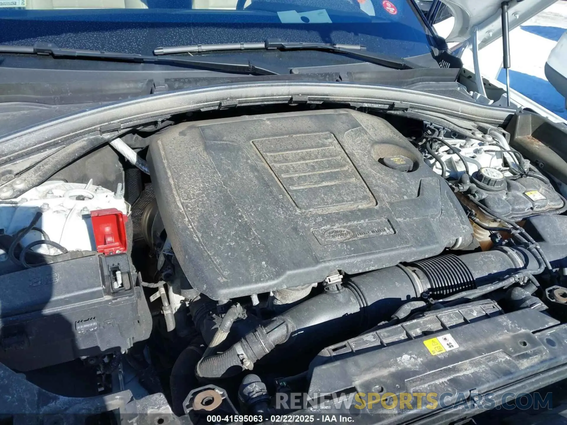 10 Photograph of a damaged car SALYT2EX7MA313339 LAND ROVER RANGE ROVER VELAR 2021