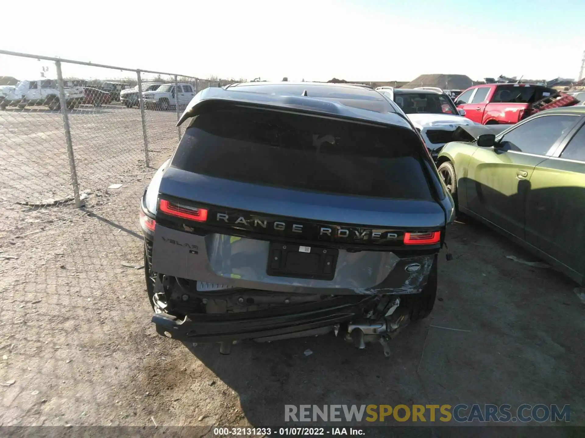 6 Photograph of a damaged car SALYT2EX7MA321828 LAND ROVER RANGE ROVER VELAR 2021